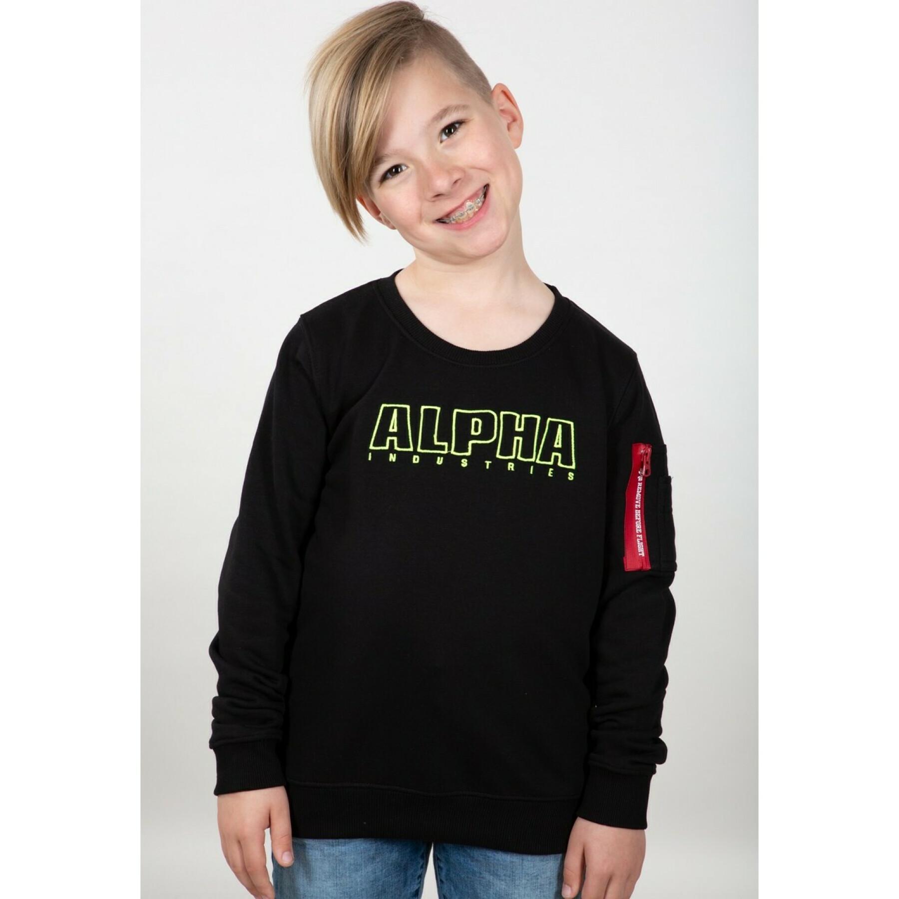 Sweat enfant Alpha Industries Embroidery
