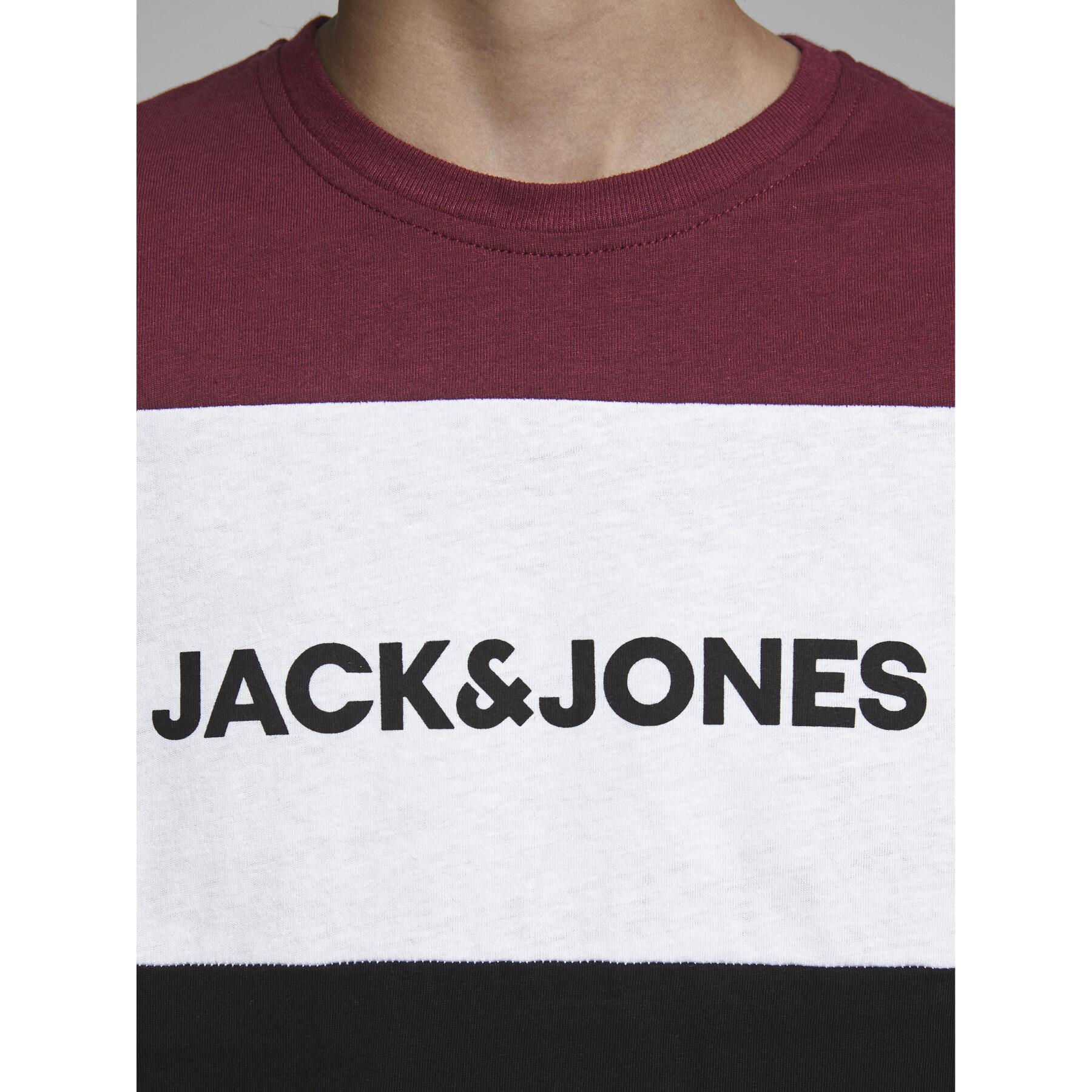 T-shirt enfant Jack & Jones Jjelogo Blocking
