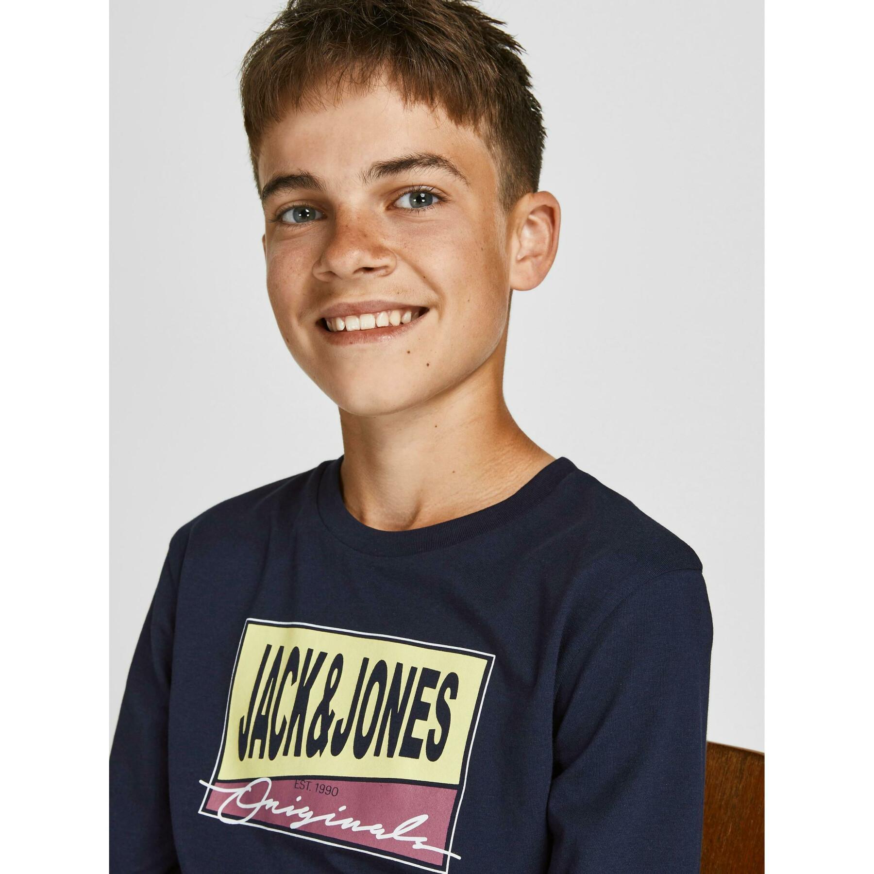 T-shirt manches longues enfant Jack & Jones Mason