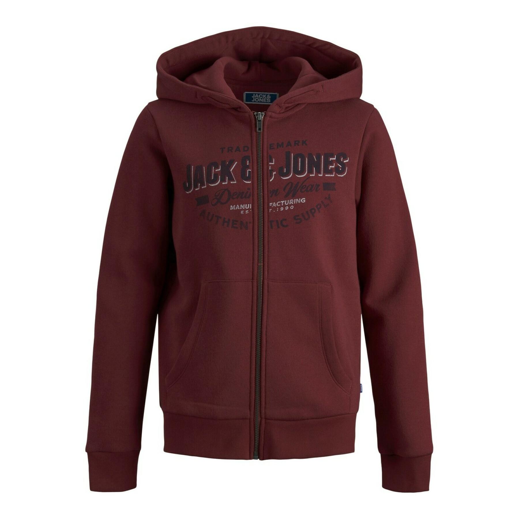 Sweatshirt à zip enfant Jack & Jones Logo