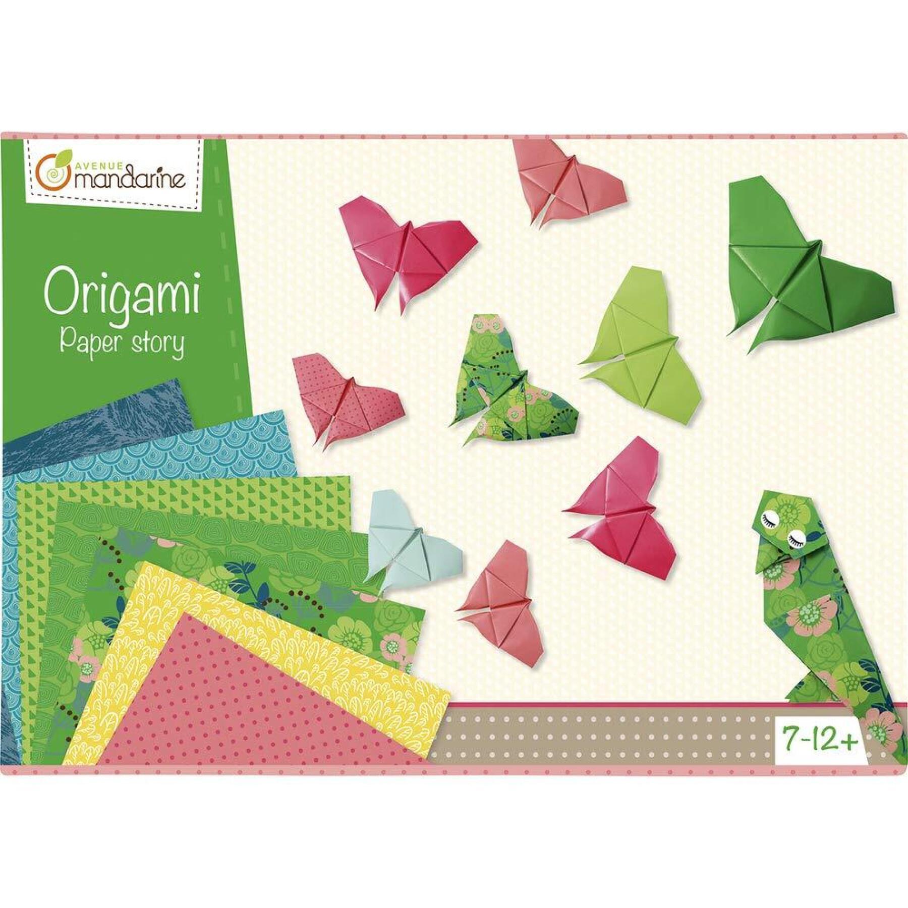Bôite créative Origami Avenue Mandarine
