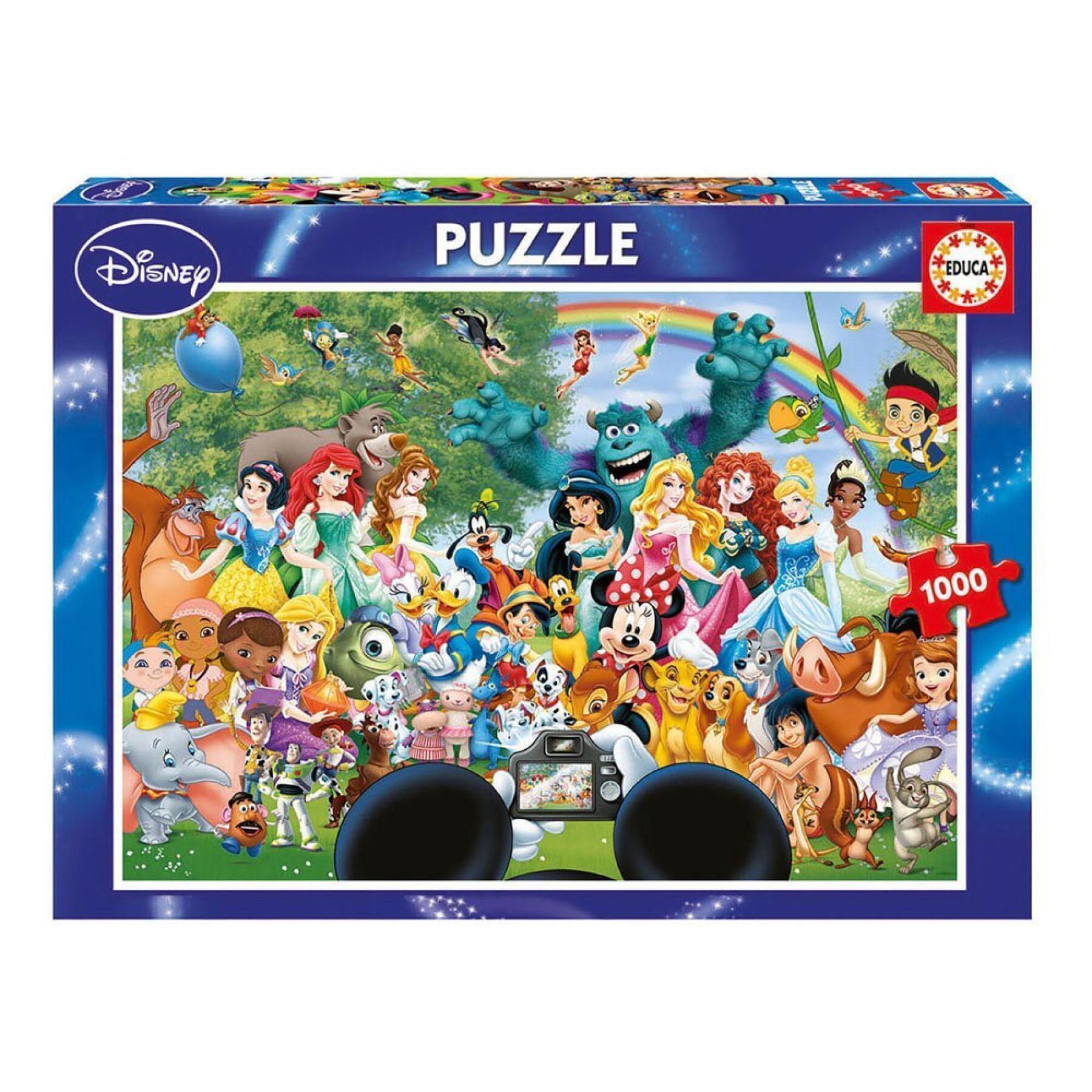 Puzzle de 1000 pièces Disney Mundo