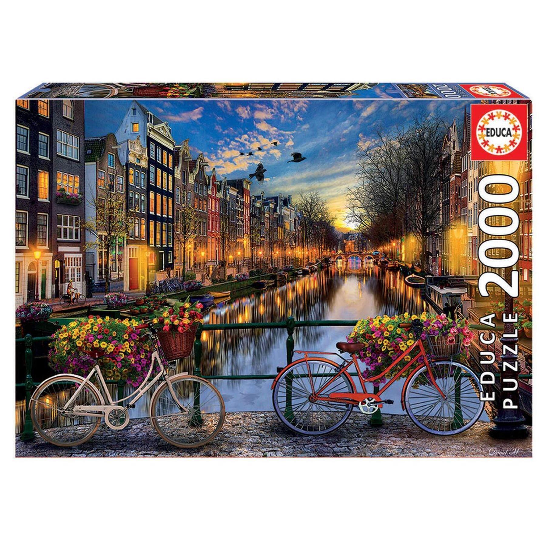 Puzzle de 2000 pièces Educa Amsterdam