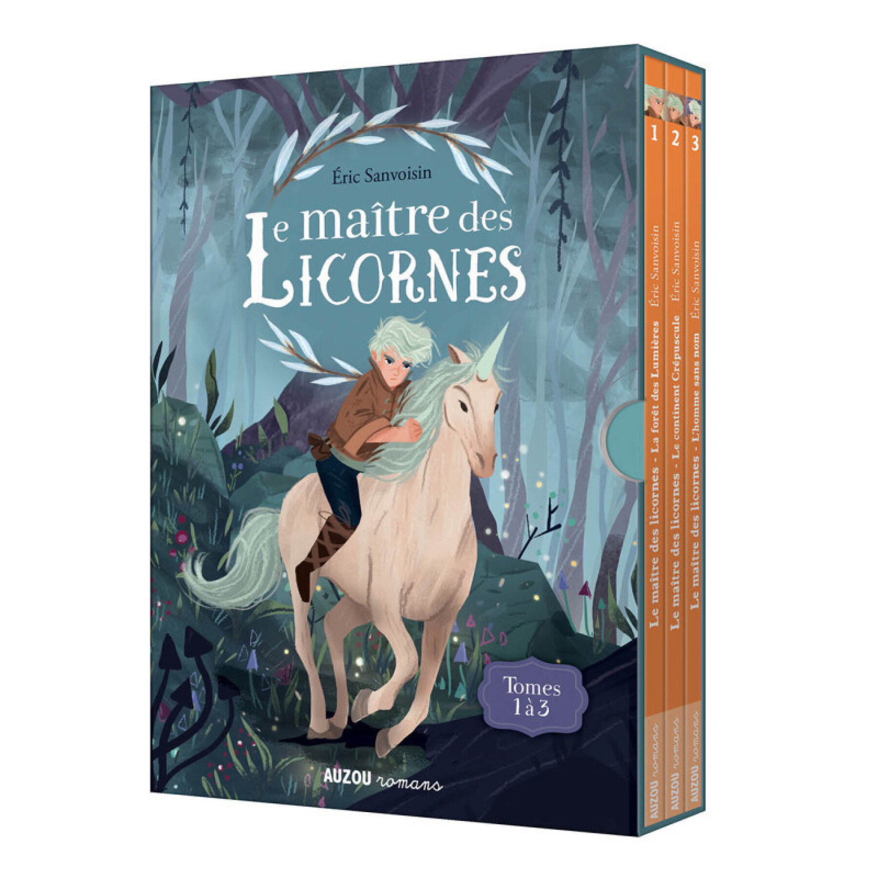 Livre Coffret Trilogie Le Maître Des Licornes - Tomes 1 À 3 Auzou