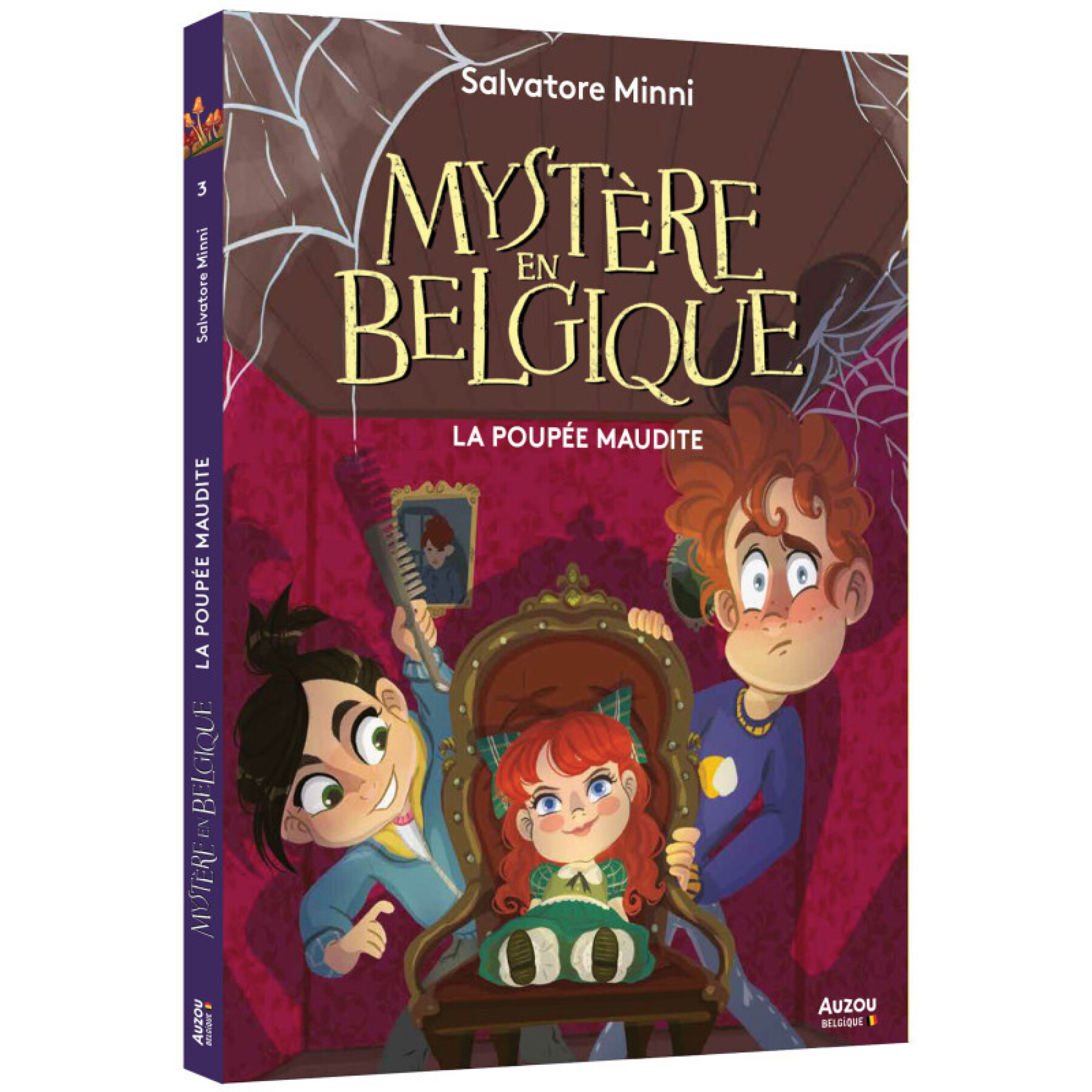 Livre Mystère En Belgique - Tome 3 - La Poupée Maudite Auzou