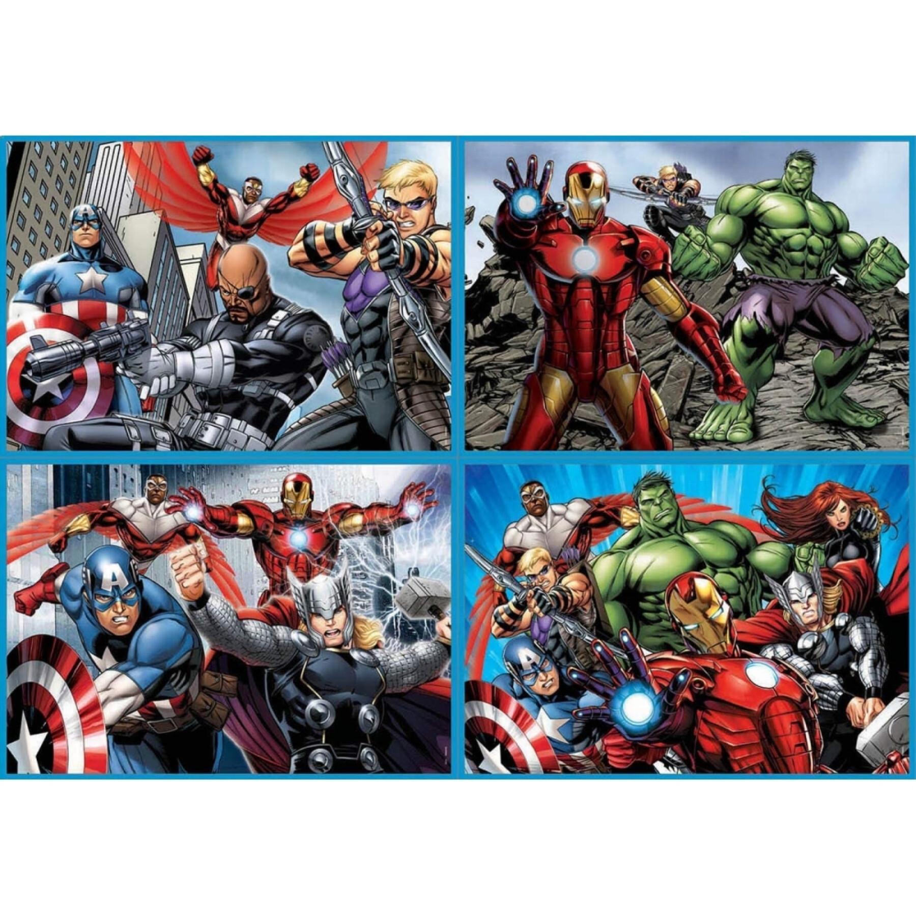 Puzzle de 50 à 150 pièces Avengers