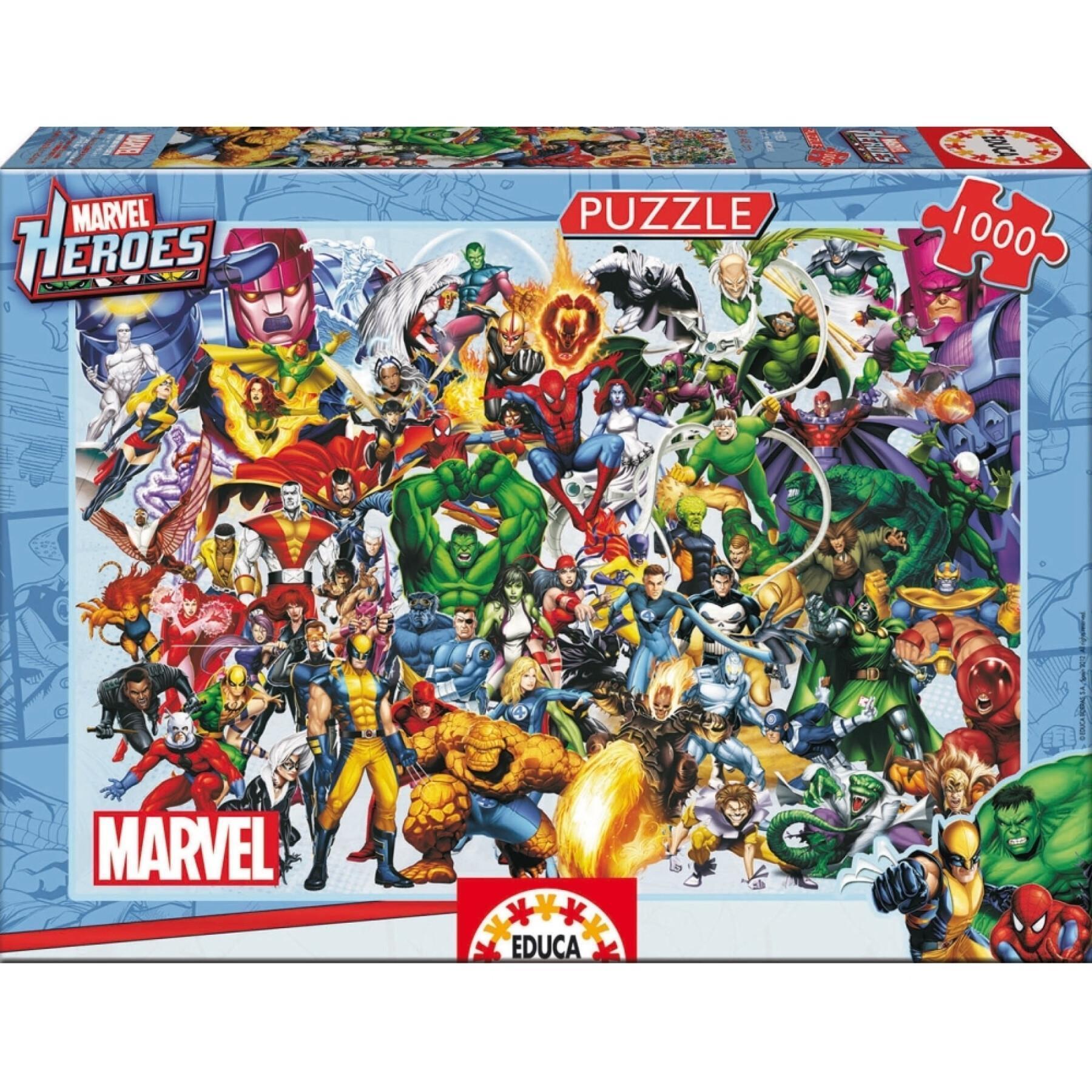 Puzzle de 1000 pièces Avengers Marvel Heroes