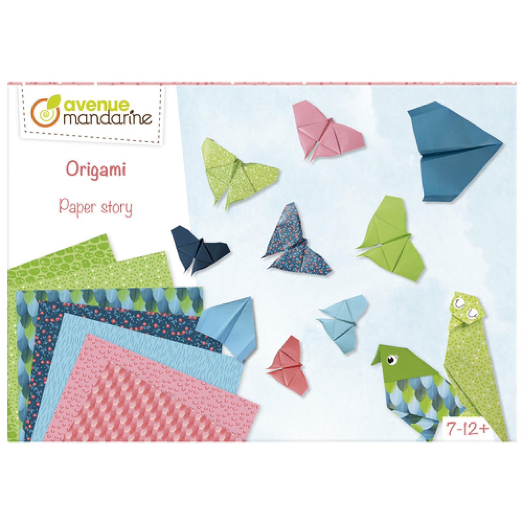 Bôite créative Origami Avenue Mandarine