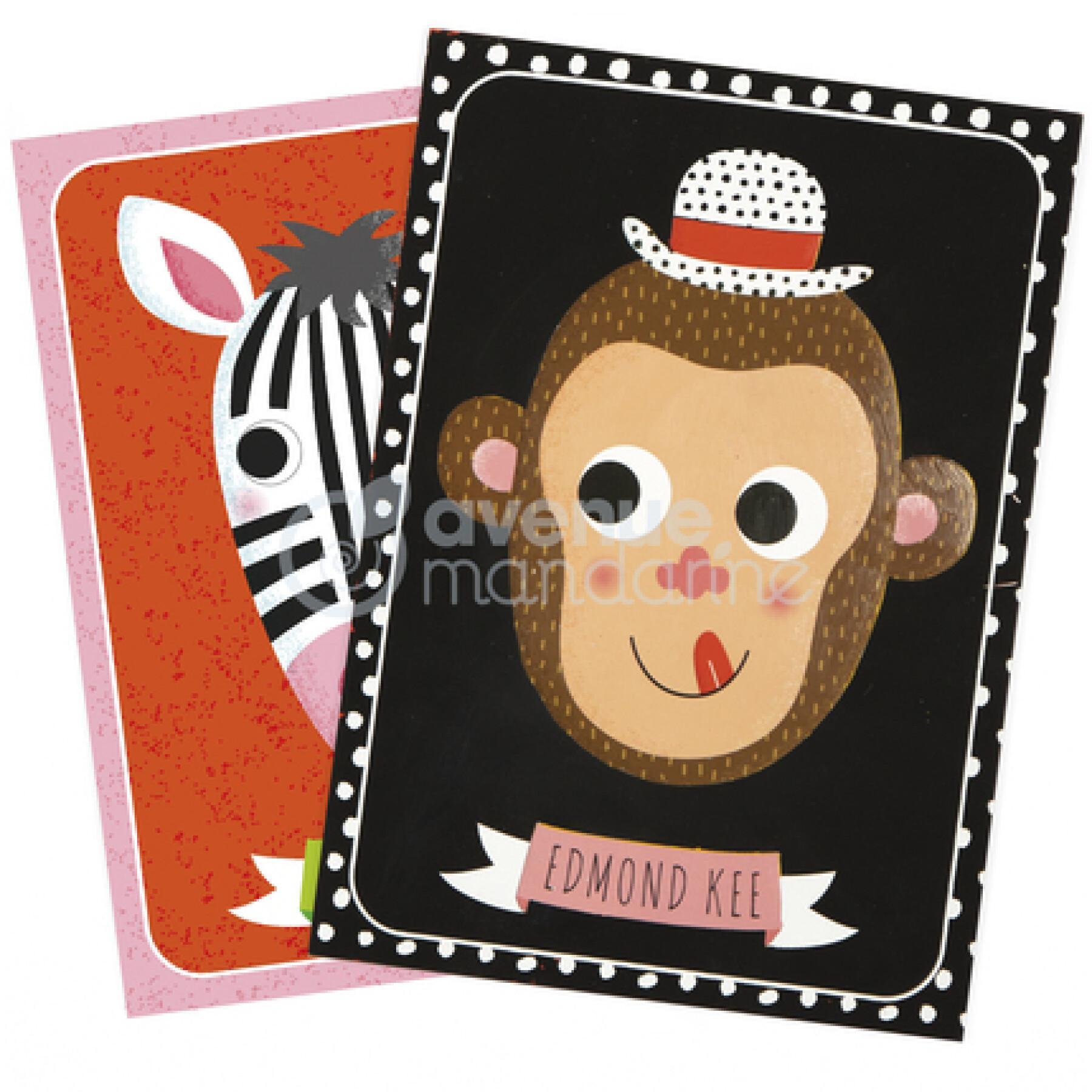 Boîte créative de cartes à gratter Avenue Mandarine