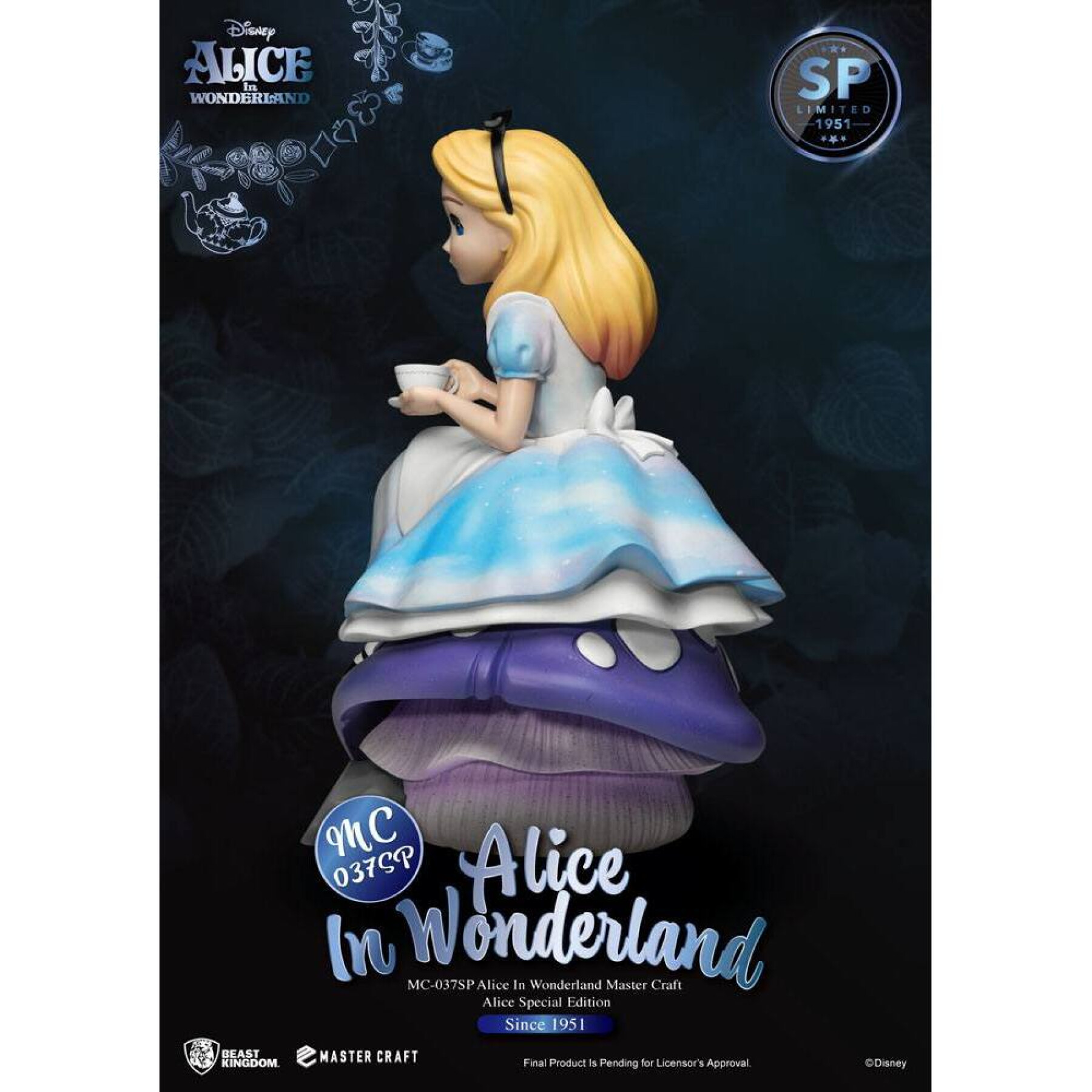 Figurine Alice au pays des merveilles Beast Kingdom Toys Master Craft Alice Special Edition