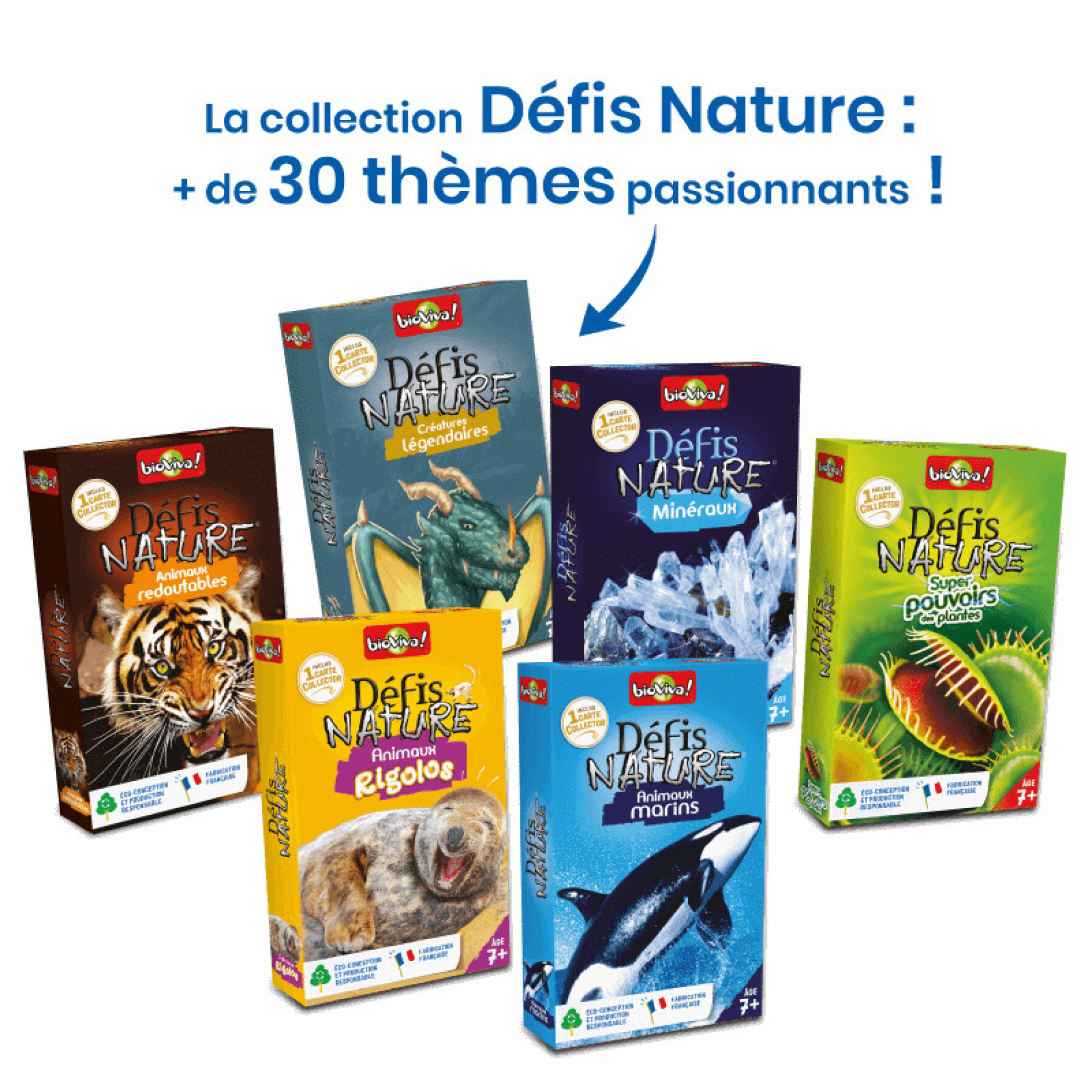 Jeux de société Défis Nature - Hérault Bioviva