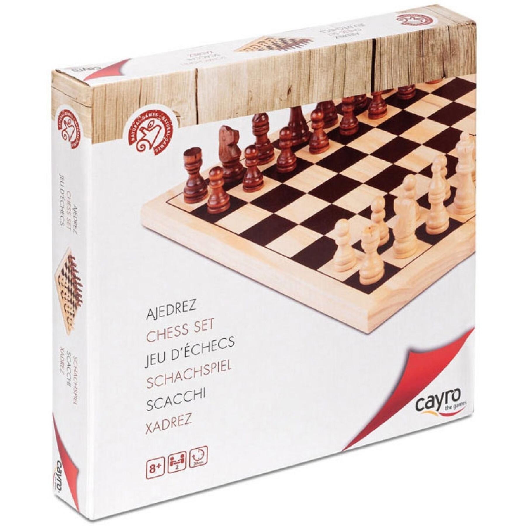 Jeux d'échecs en bois Cayro