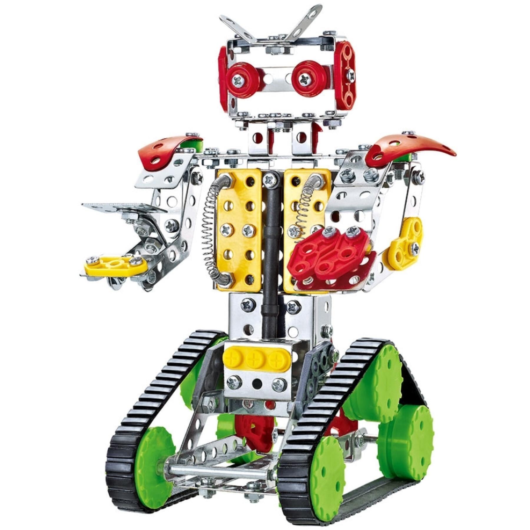 Jeu de construction metal 262 pièces CB Toys Mecano Robot
