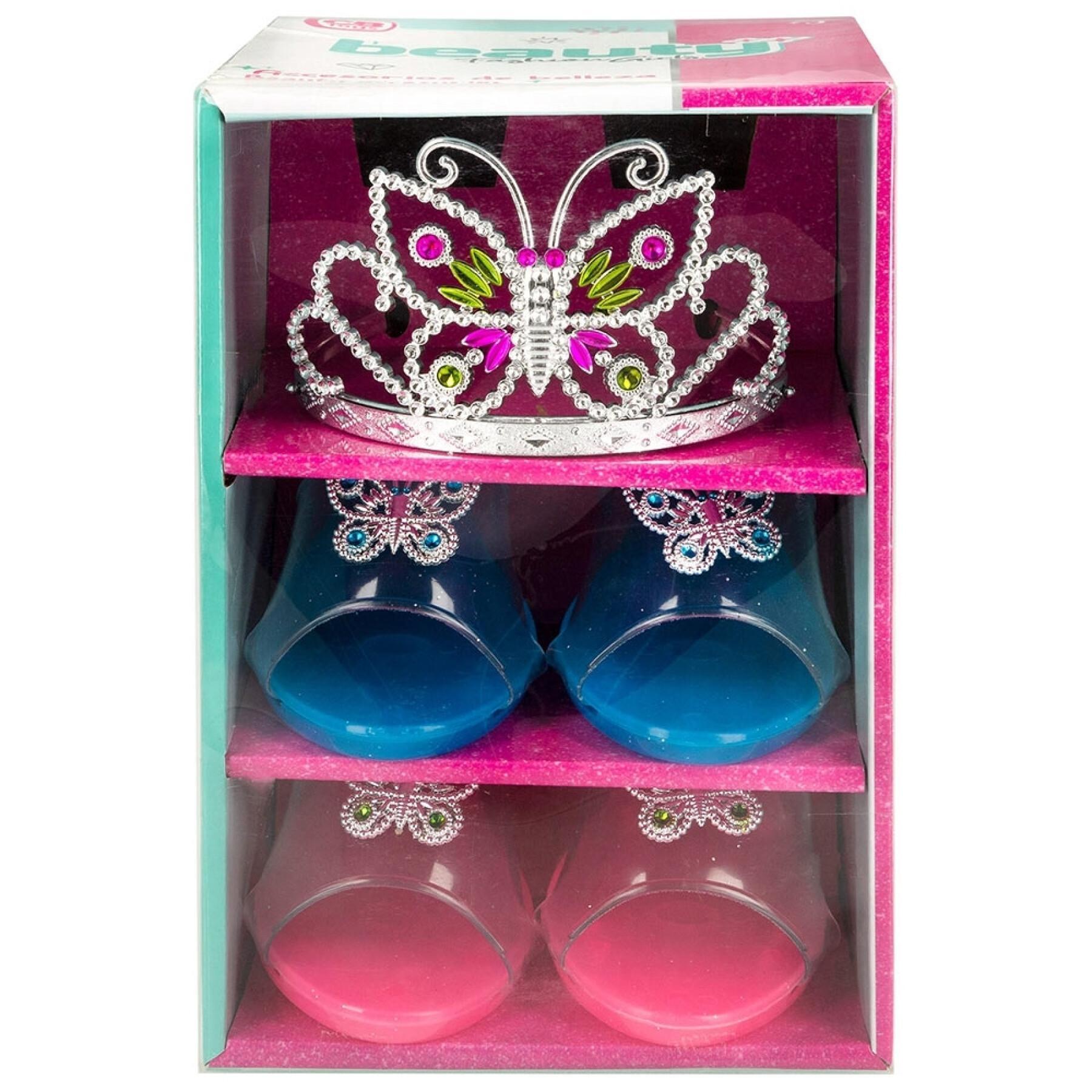 Ensemble de chaussures et couronne de princesse CB Toys