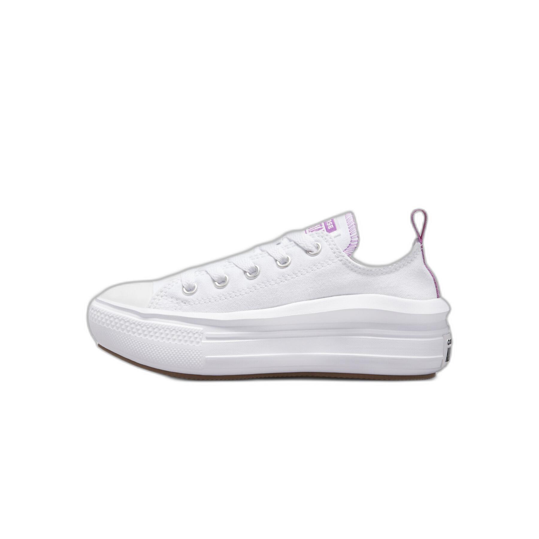 Baskets fille Converse Chuck Taylor All Star Move Ox