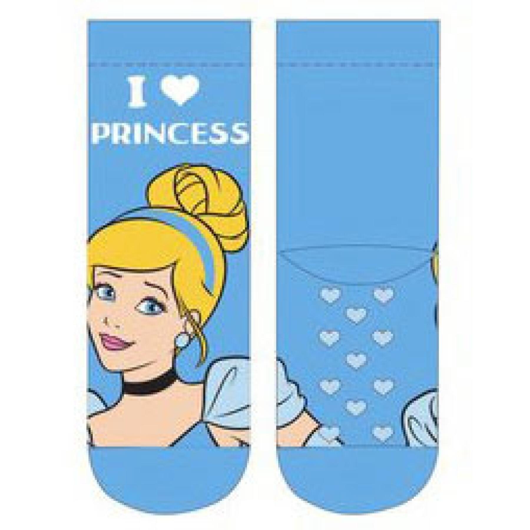 Lot de 2 chaussettes princesse enfant Disney