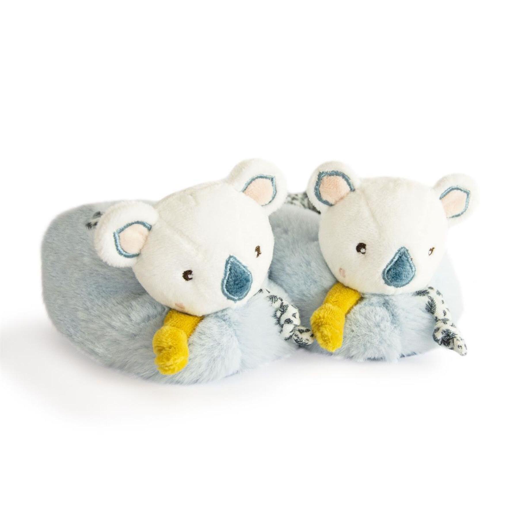 Chaussons bébé Doudou & compagnie Yoca Le Koala