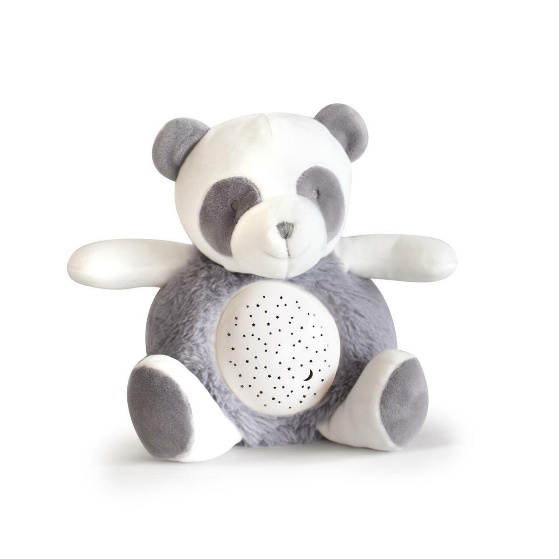 Veilleuse 3 lumières avec musique bruit naturelle Doudou & compagnie Panda