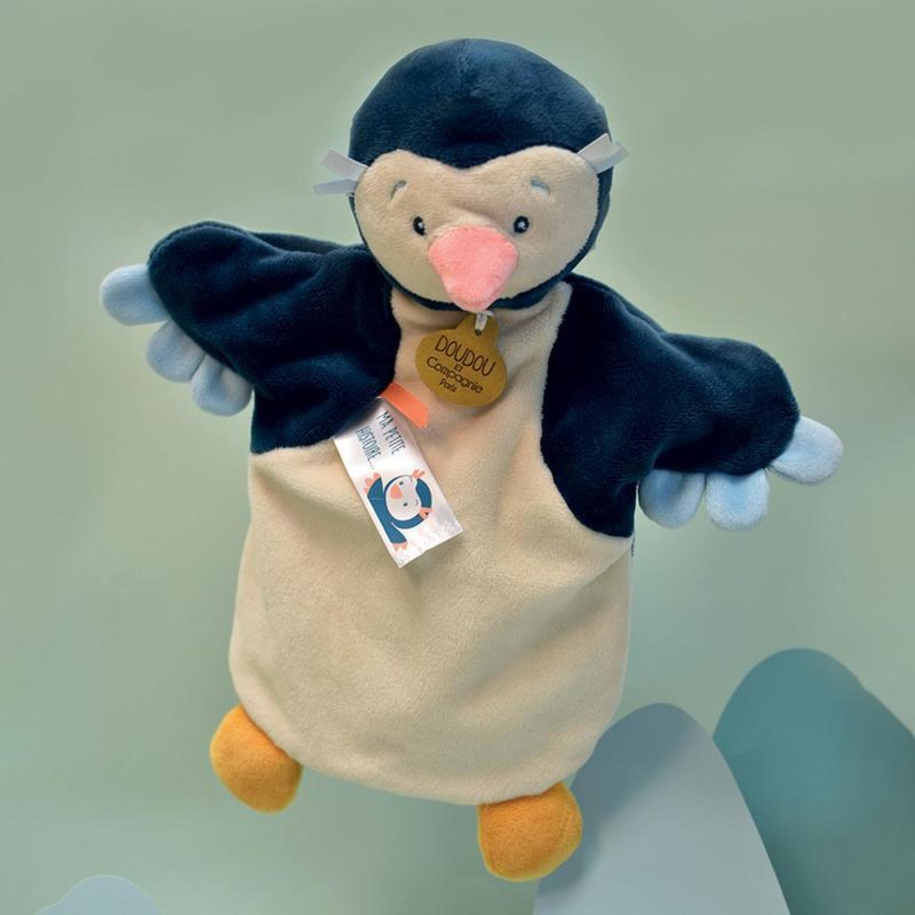 Marionnette Doudou & compagnie Pingouin