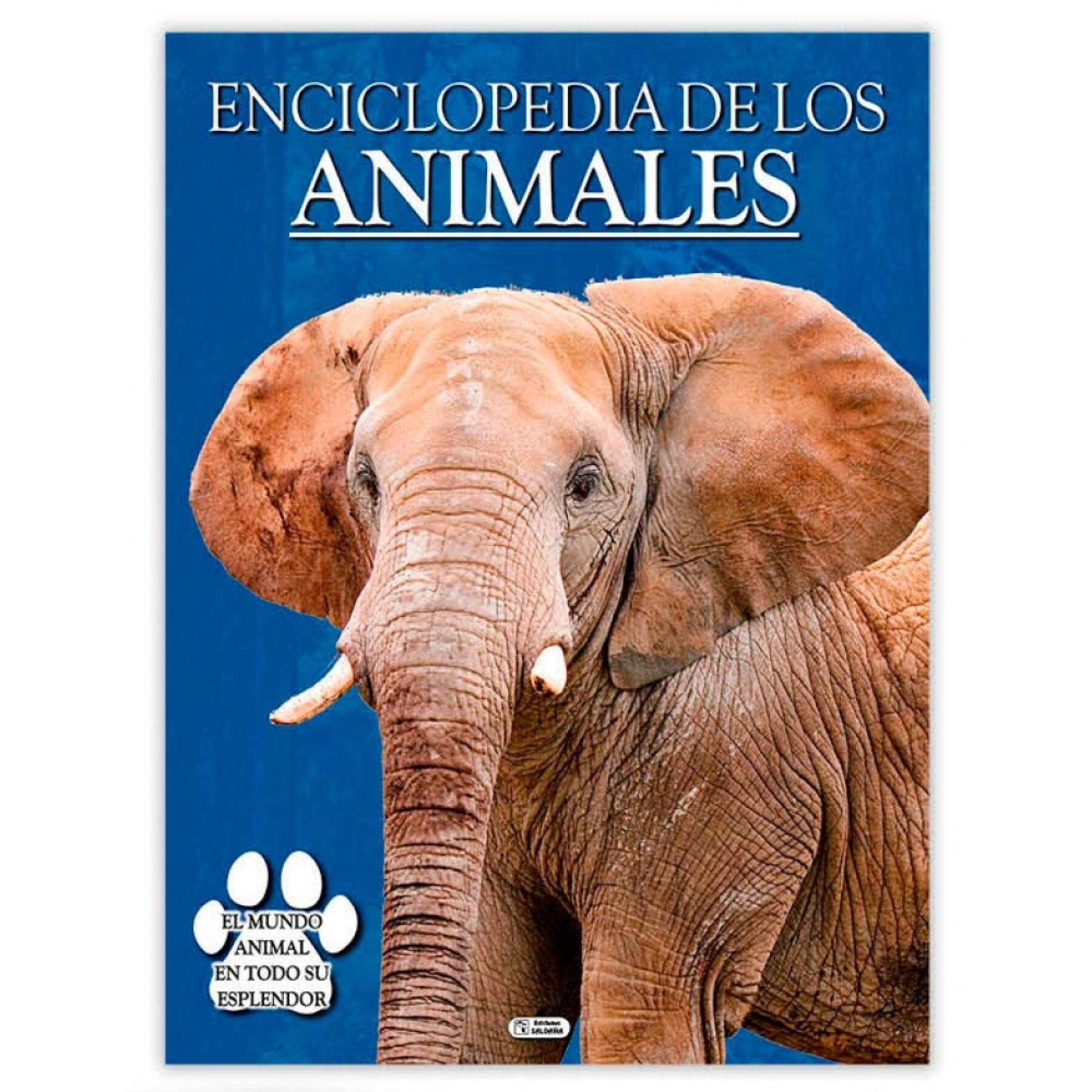 Livre 28 pages  Encyclopédie des animaux Ediciones Saldaña