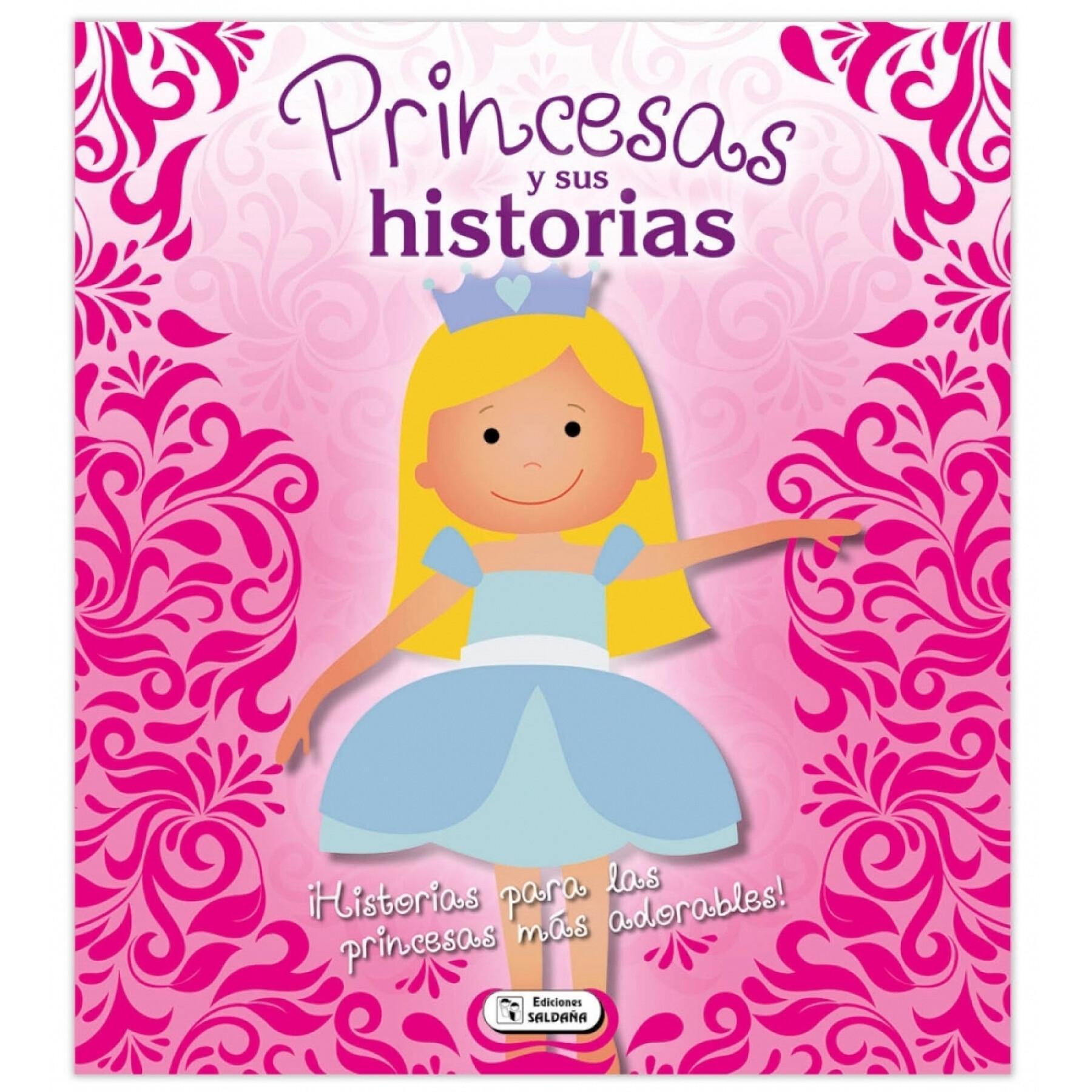 Livre de contes 144 pages Princesses Ediciones Saldaña