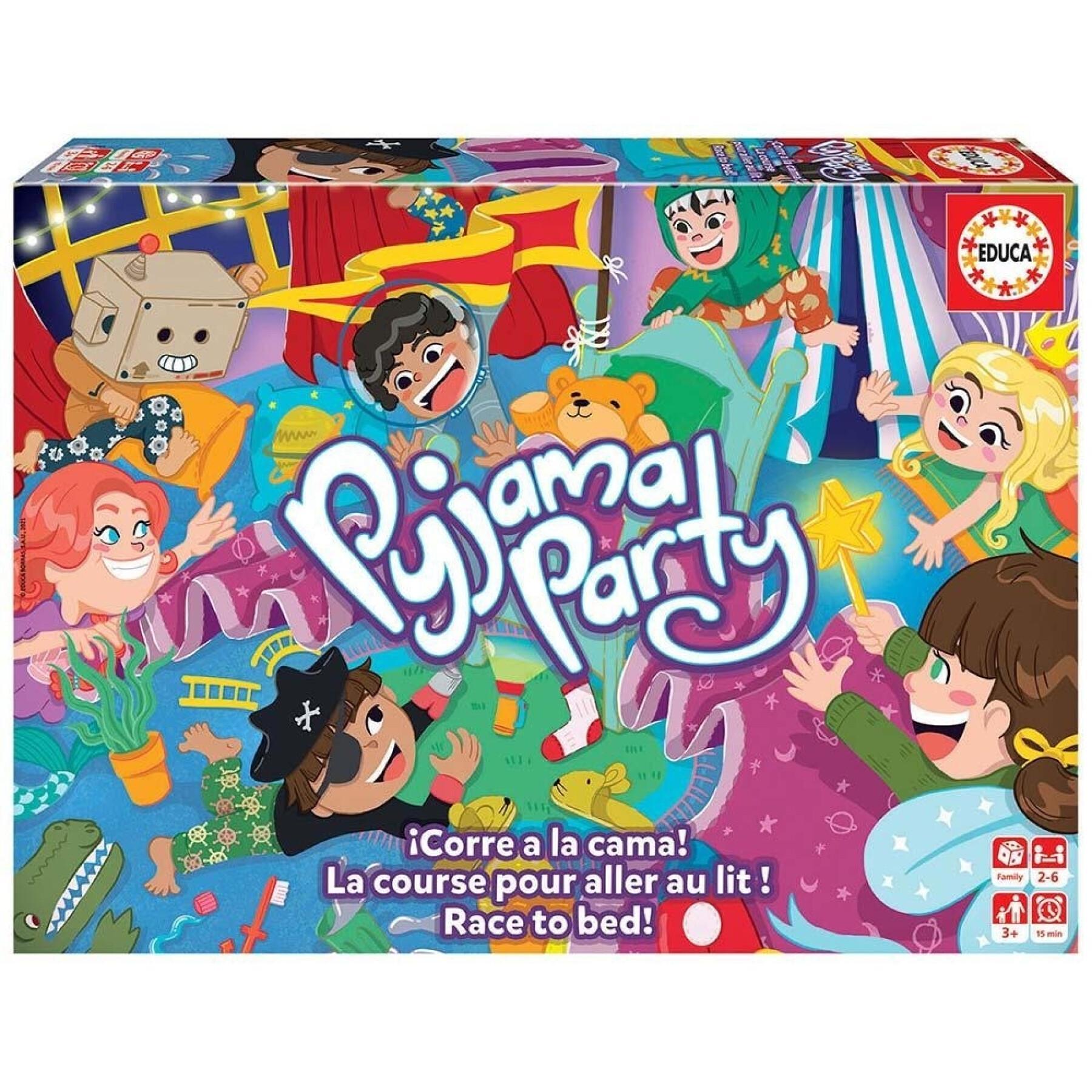 Jeux de carte Educa Pijama Party