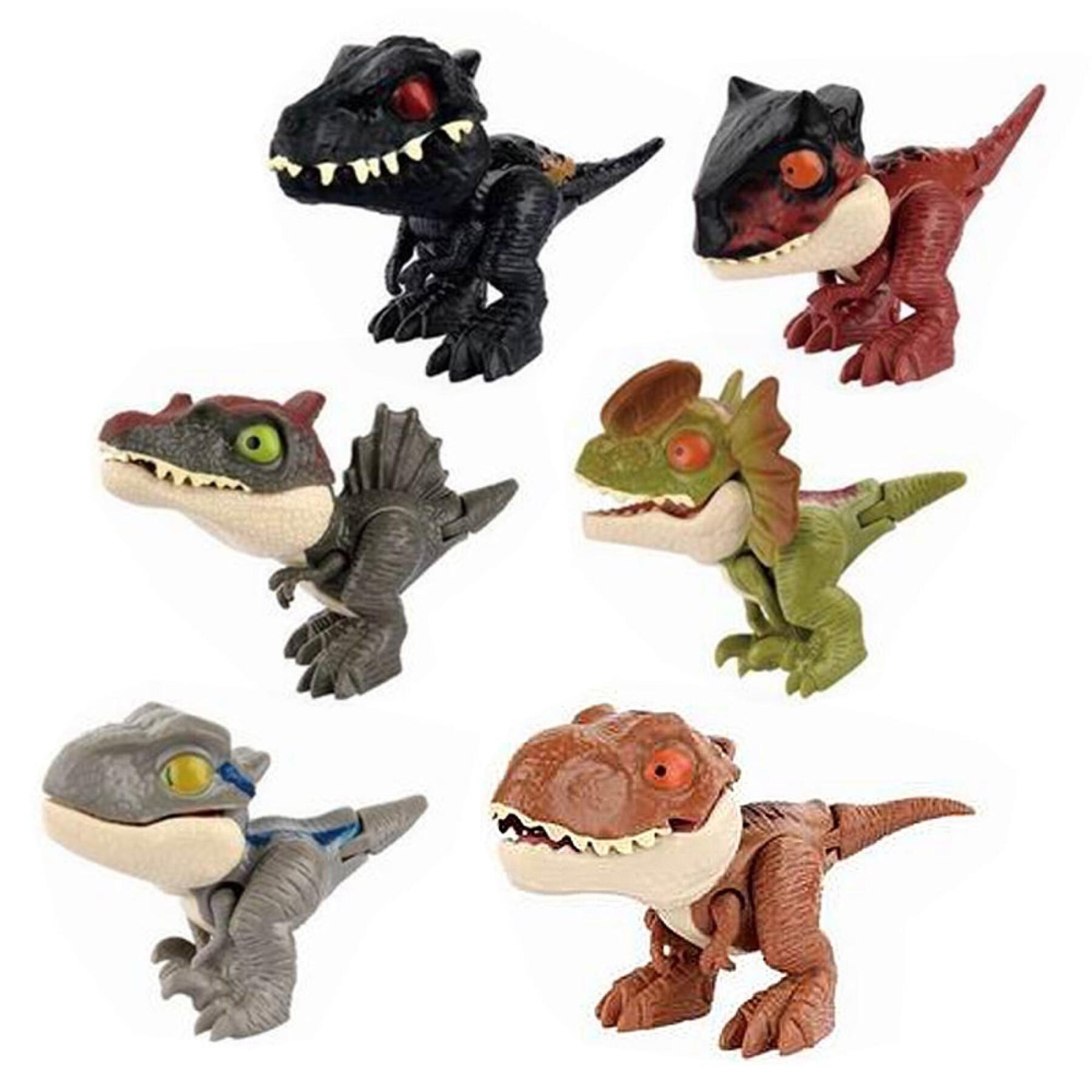Oeuf surprise avec figurine dinosaures 6 modèles assorties Fantastiko