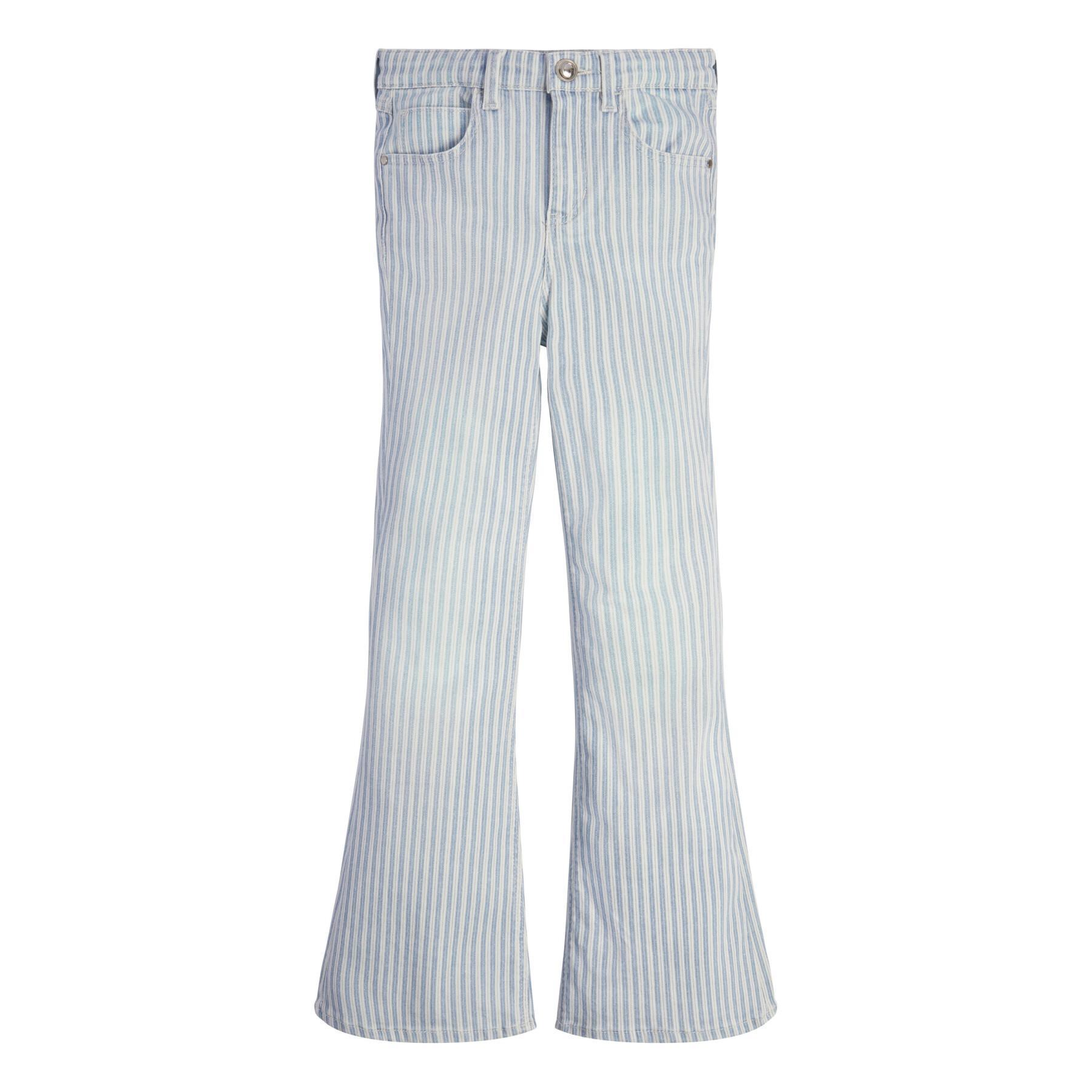 Jeans flare à rayure fille Guess
