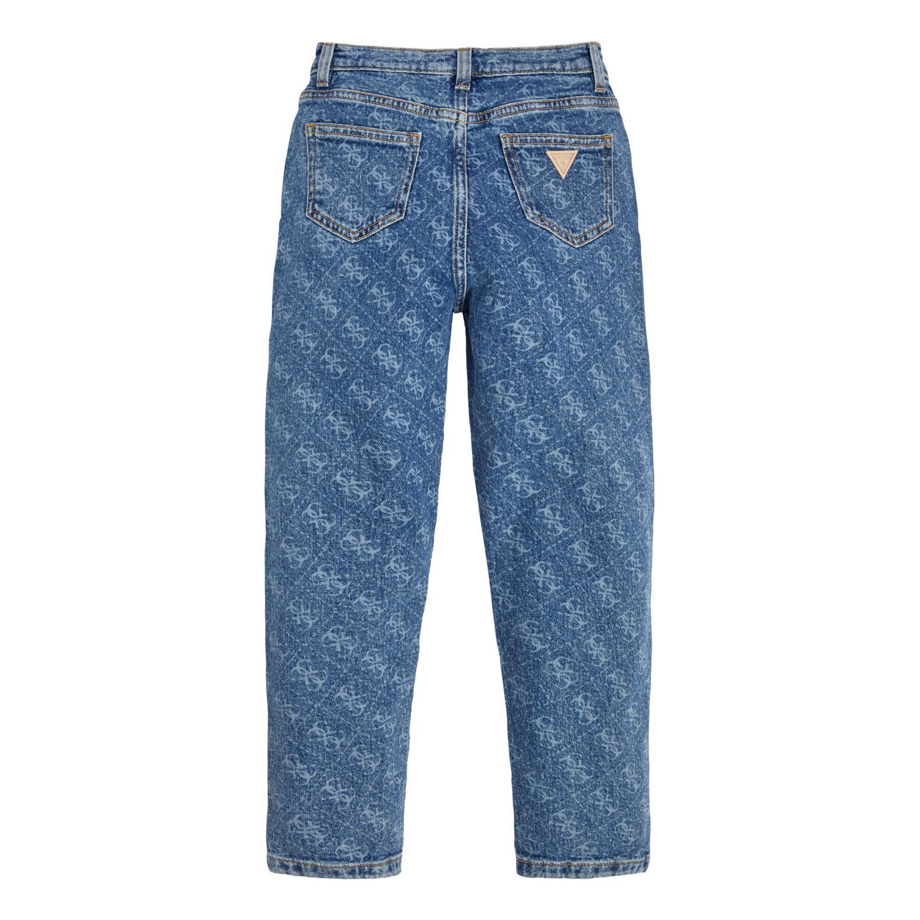 Jeans mom fille Guess