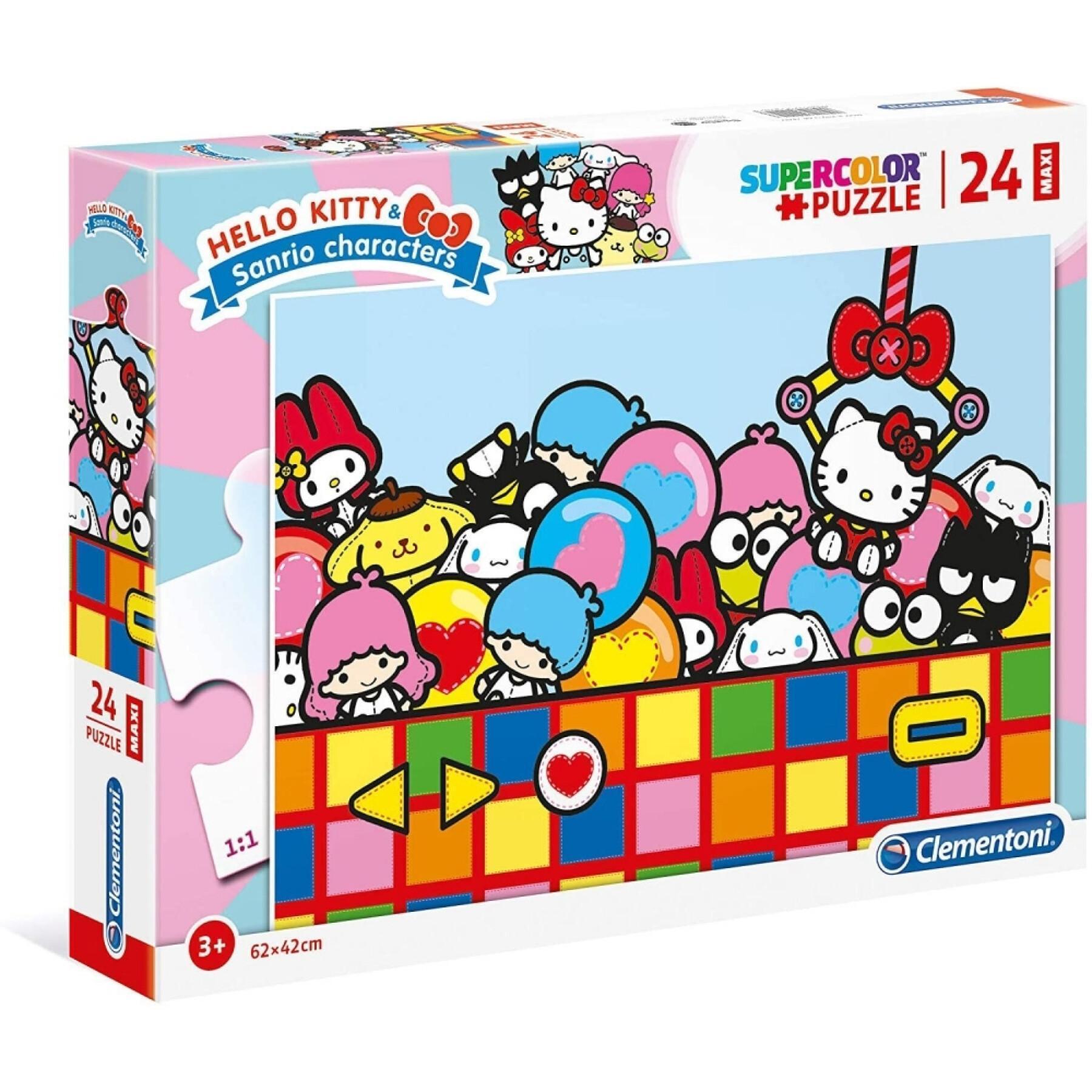 Puzzle de 24 pièces maxi Hello Kitty