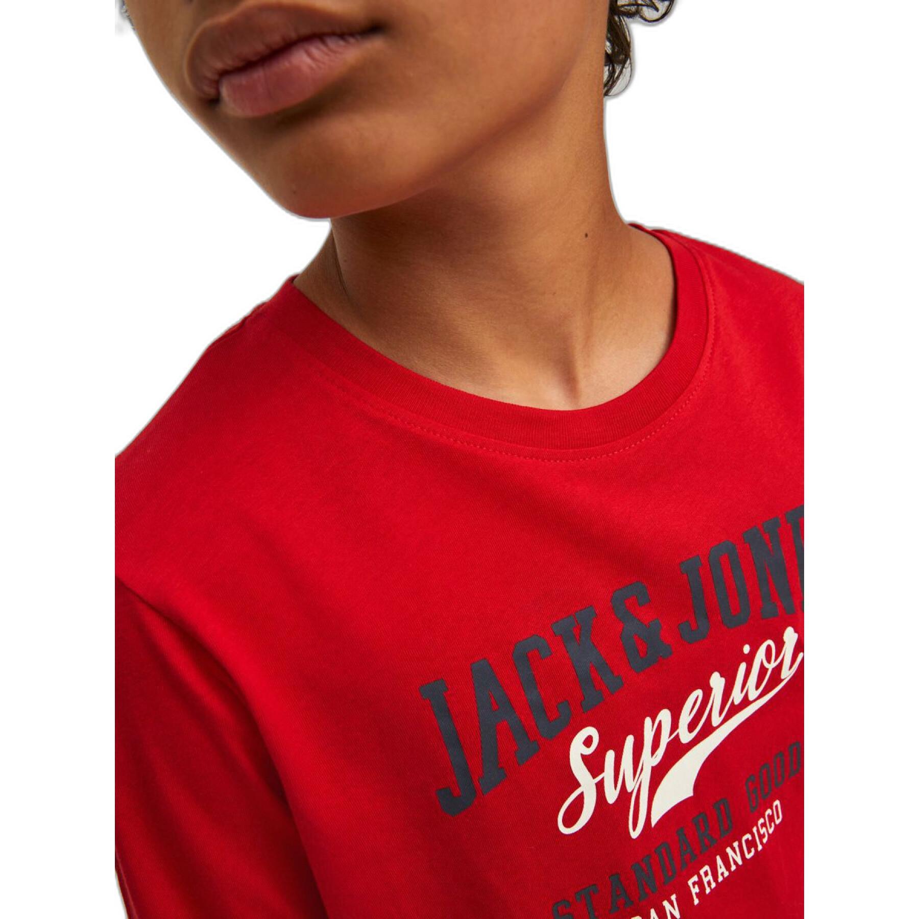 T-shirt à manches longues enfant Jack & Jones Logo