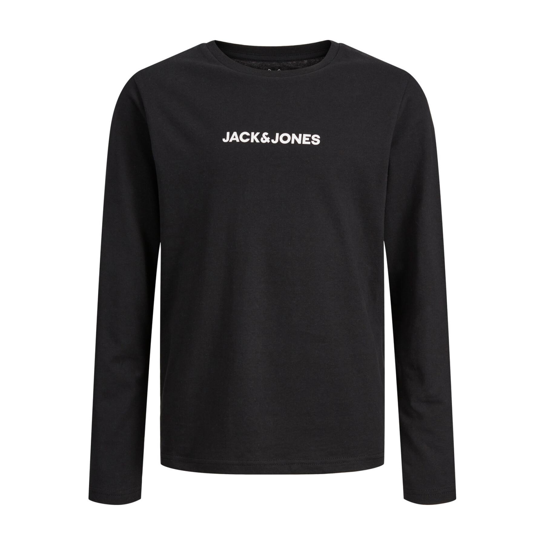 T-shirt col rond manches longues enfant Jack & Jones THX