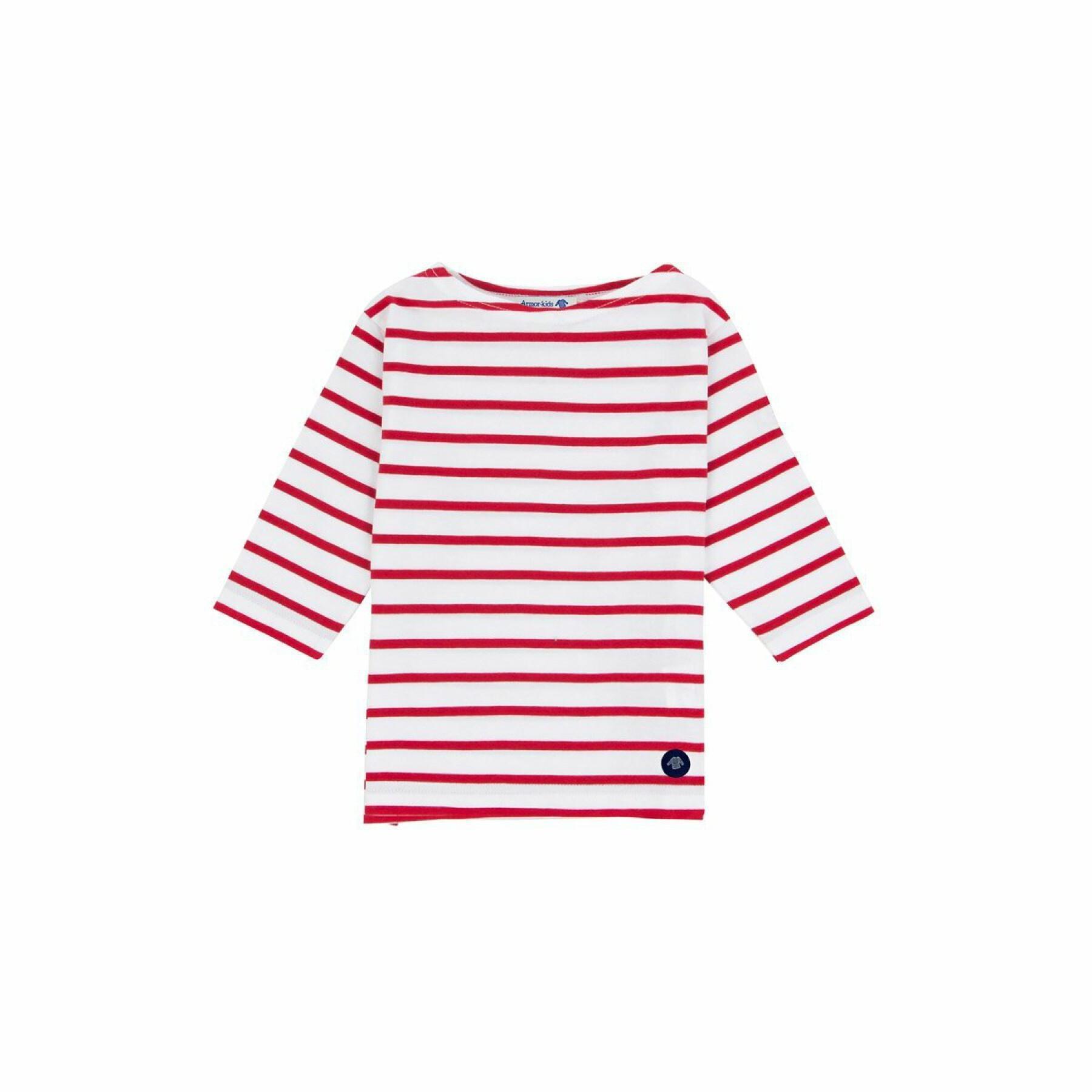T-shirt marinière enfant Armor-Lux beg meil