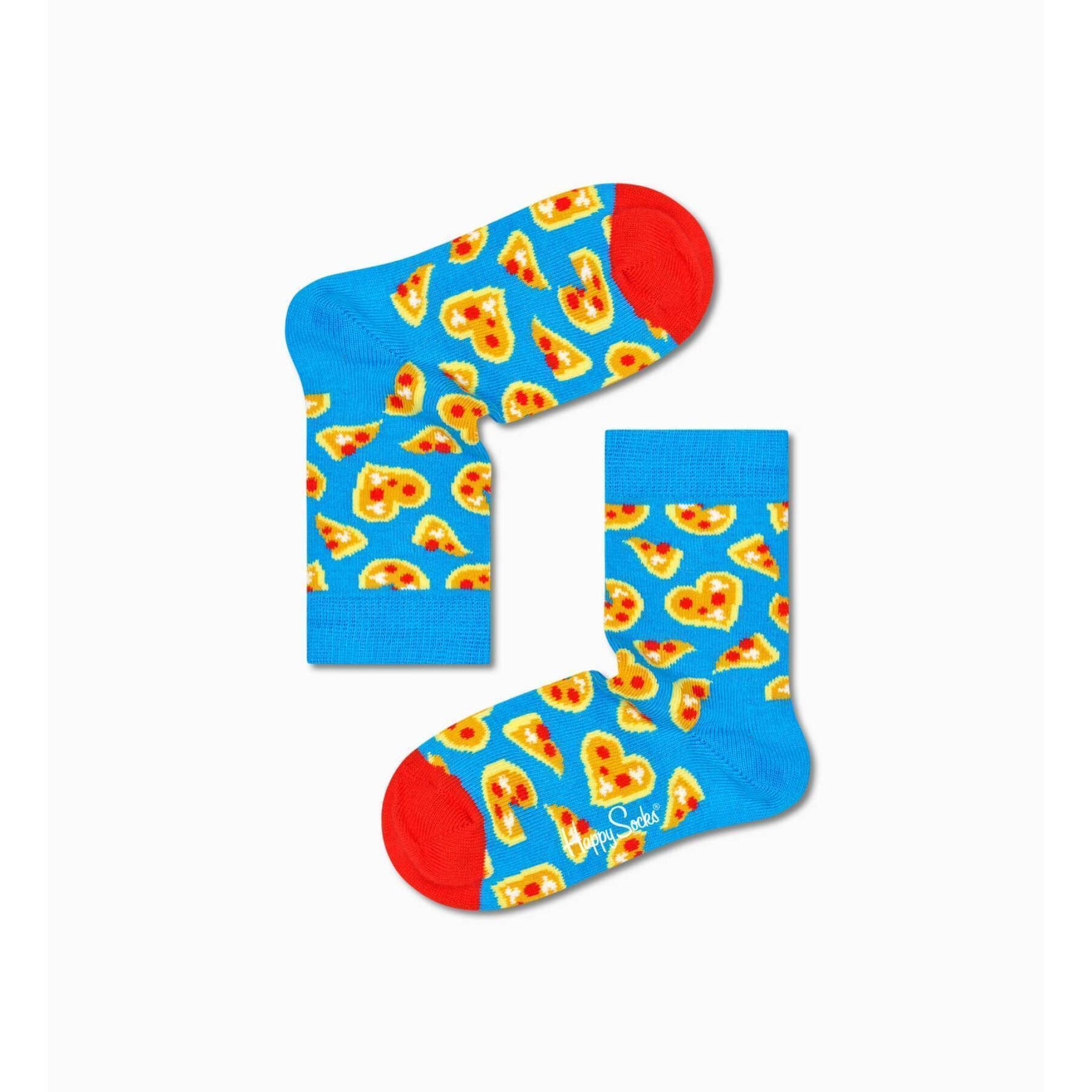 Chaussettes enfant Happy socks Pizza Loves