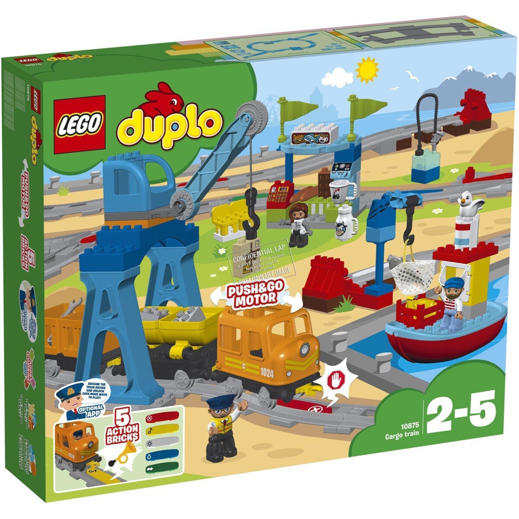 Jeux de construction Les Rails Du Train Lego Duplo - Bébé