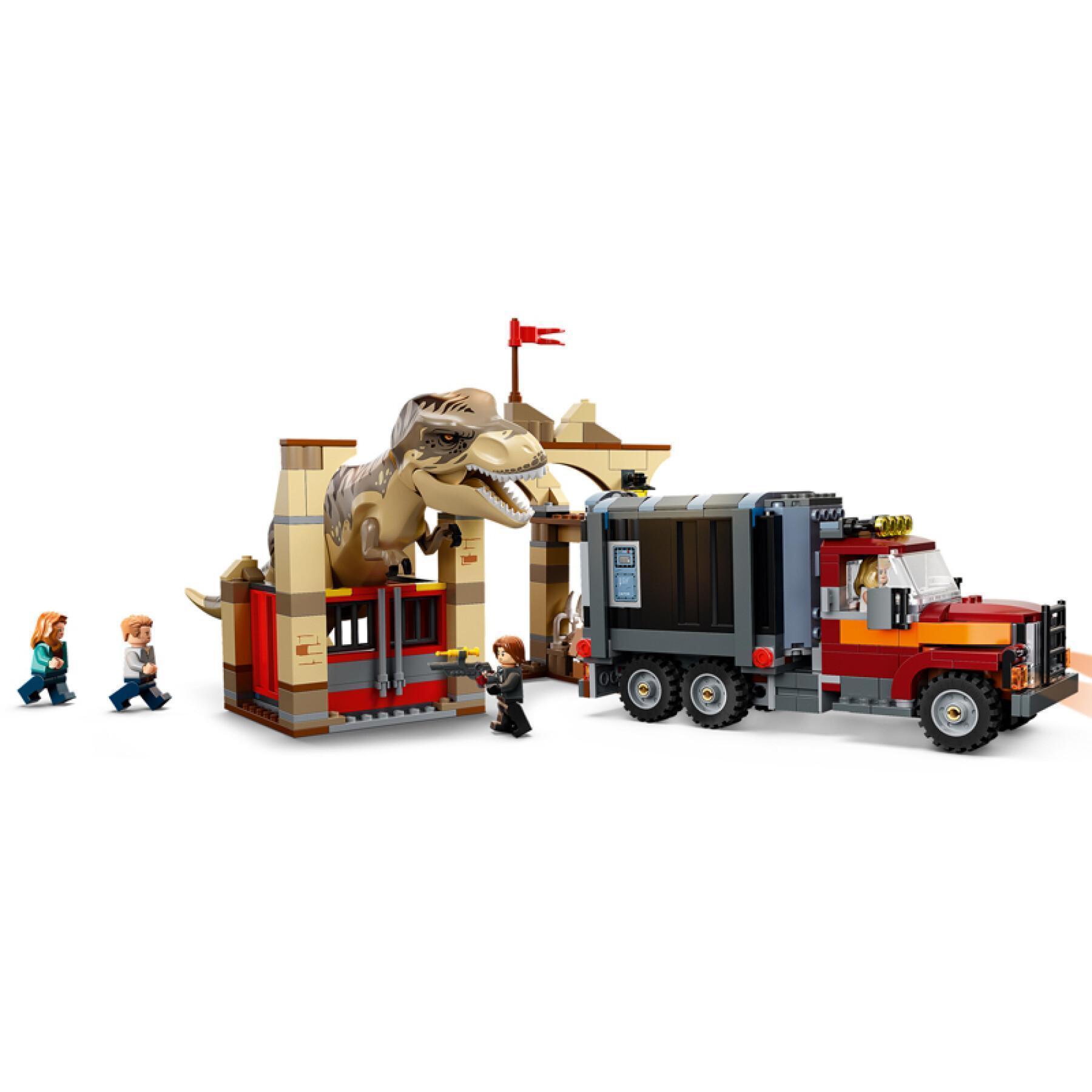 Jeux de construction Evasion Trex et Atrocira Lego Jurassic World