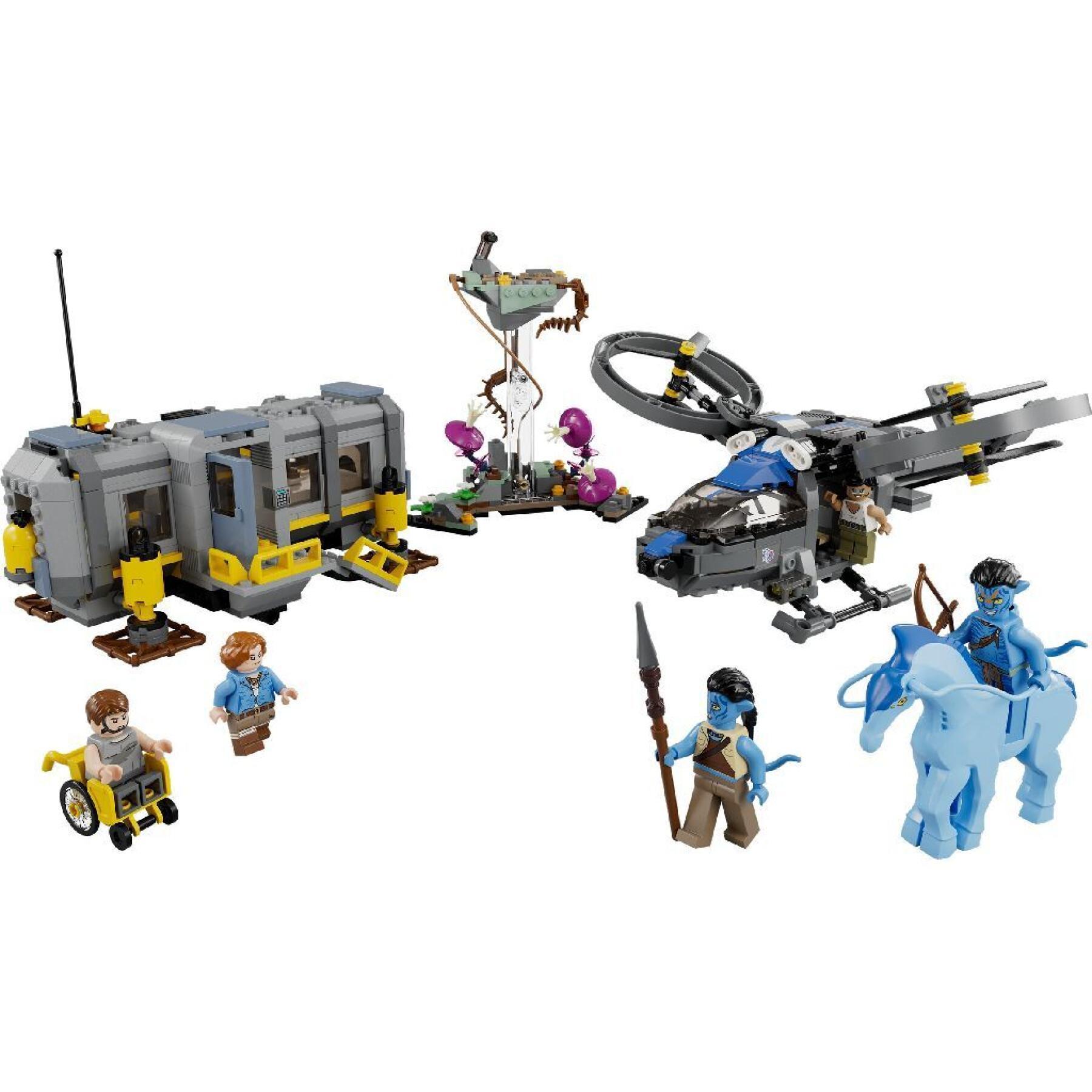 Jeux de construction montagnes flottantes Lego Avatar