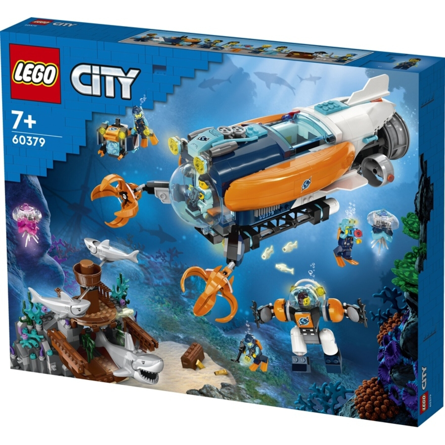Jeux de construction sous marin Lego City