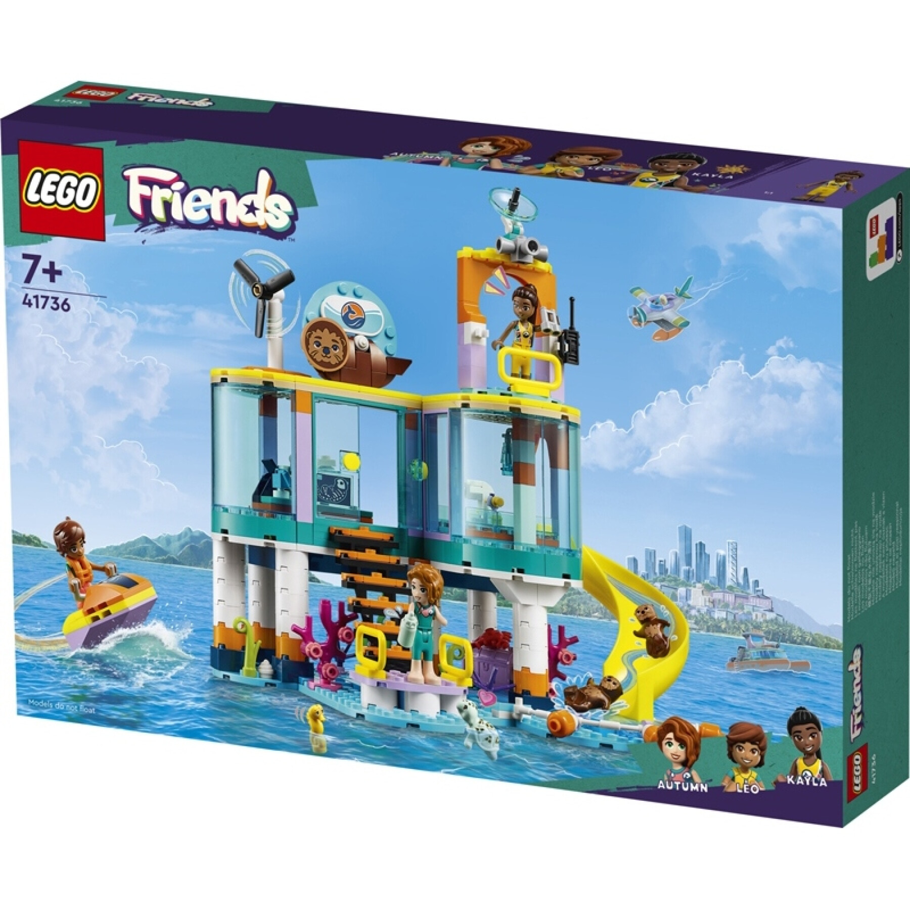 Jeux de construction centre de sauvetage en mer Lego Friends