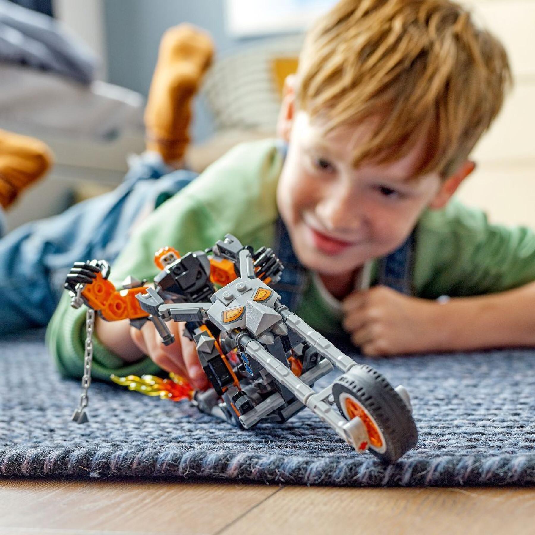 Jeux de construction Robot +moto Ghost Rider Lego Marvel