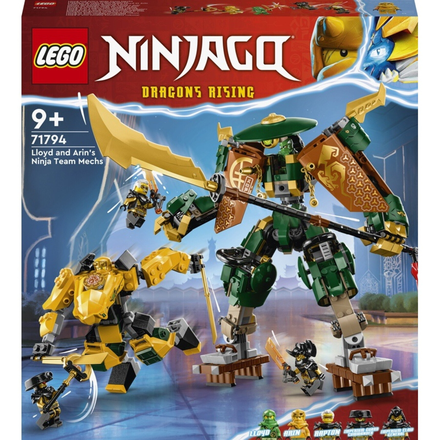 Jeux de construction équipe des robots Lego Ninjago