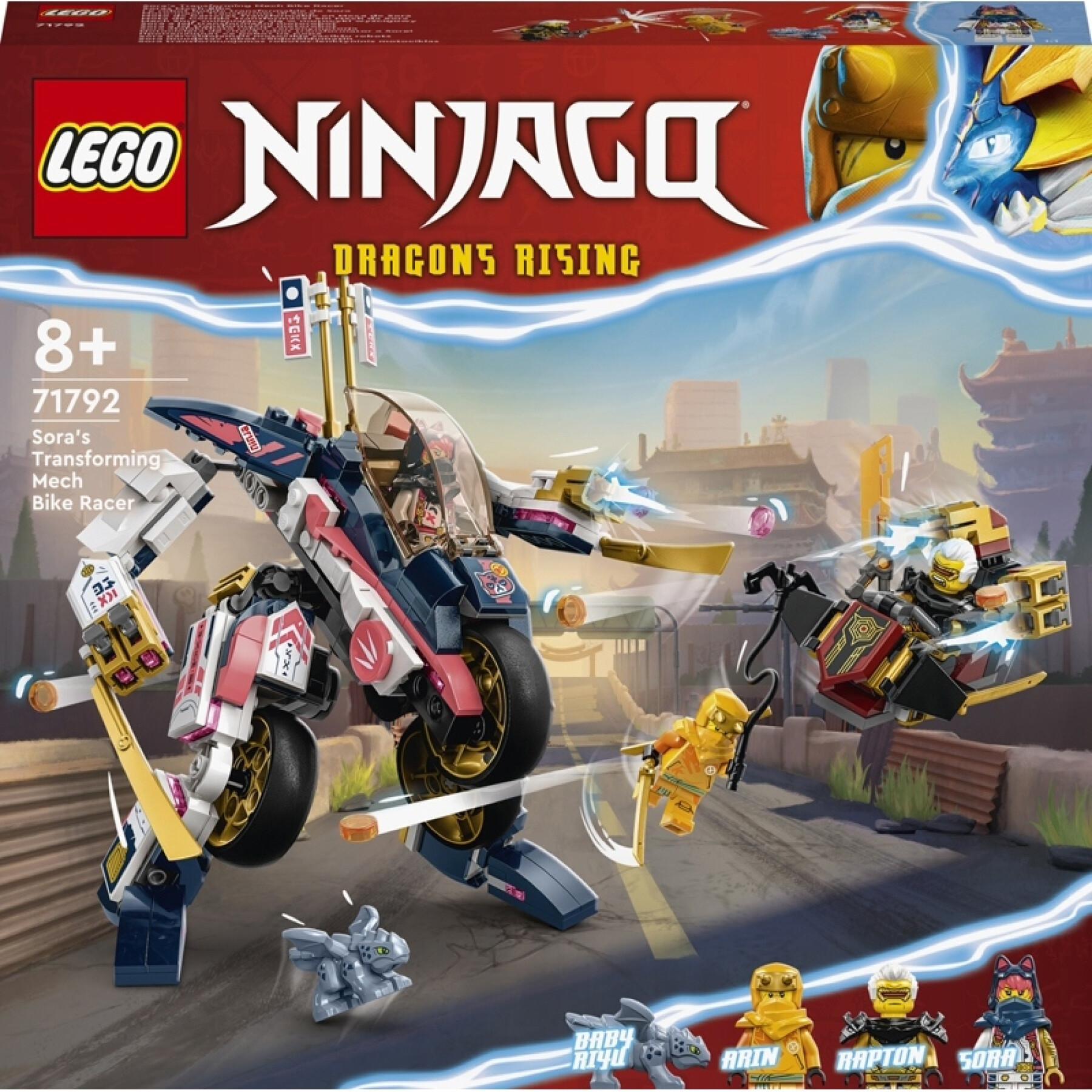Jeux de construction robot bolide transformable Lego Ninjago