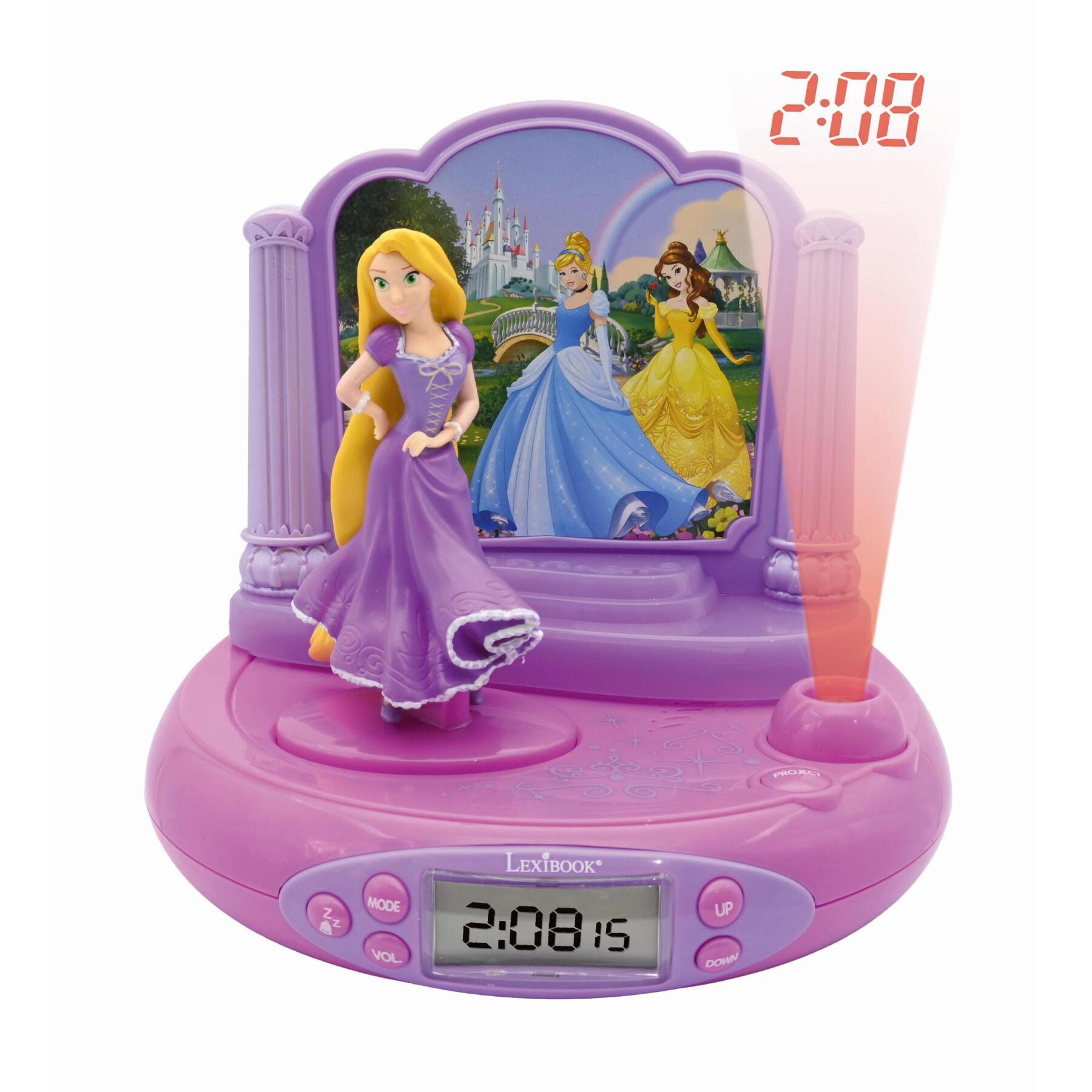 Réveil projecteur Disney Princesses fonction minuteur