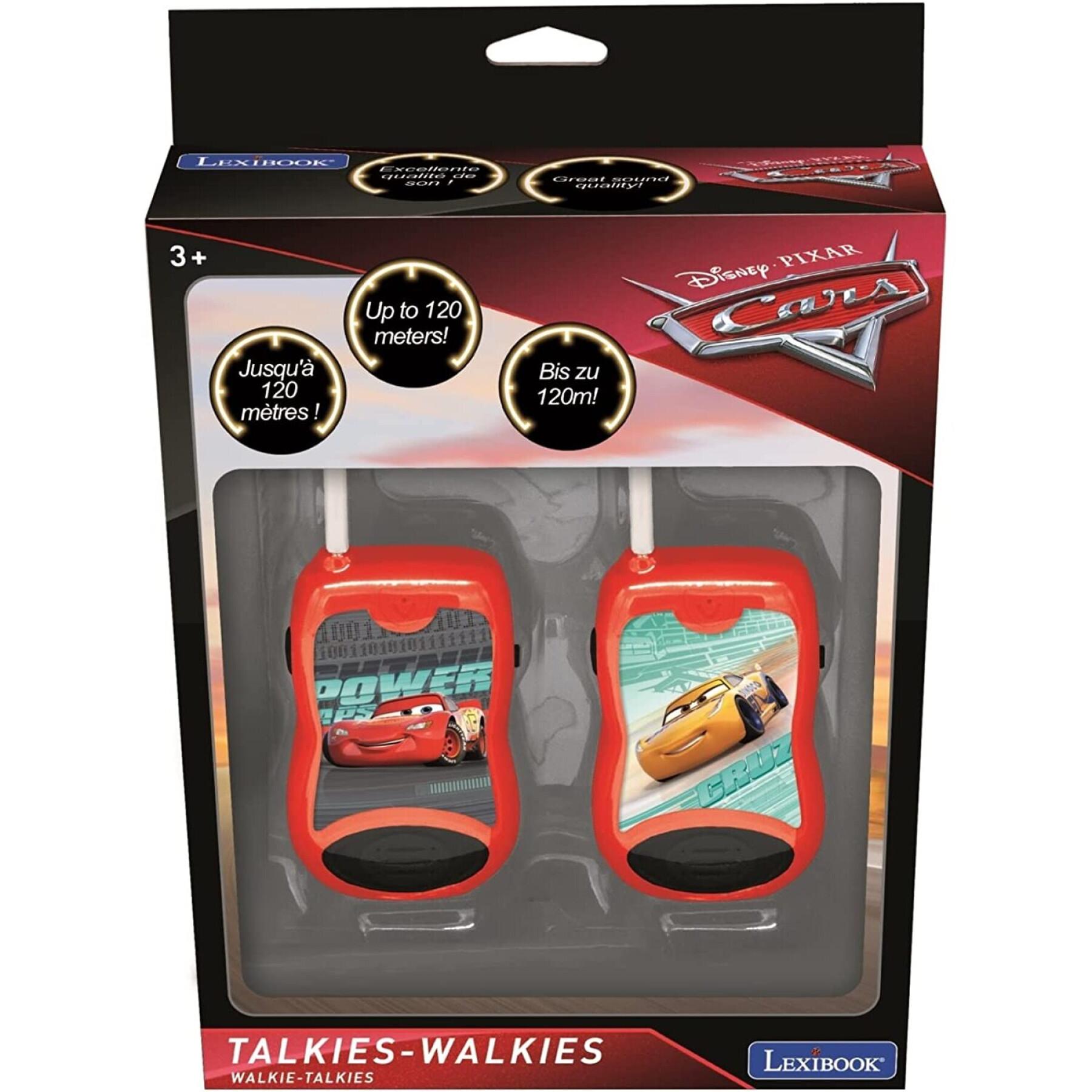 Paire de talkie-walkie Lexibook Disney Cars 3