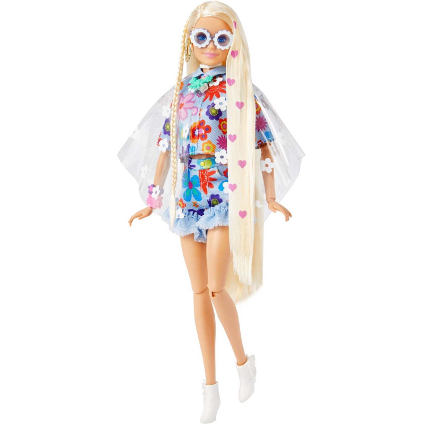 Poupée Barbie Extra Robe Fleurie Mattel France
