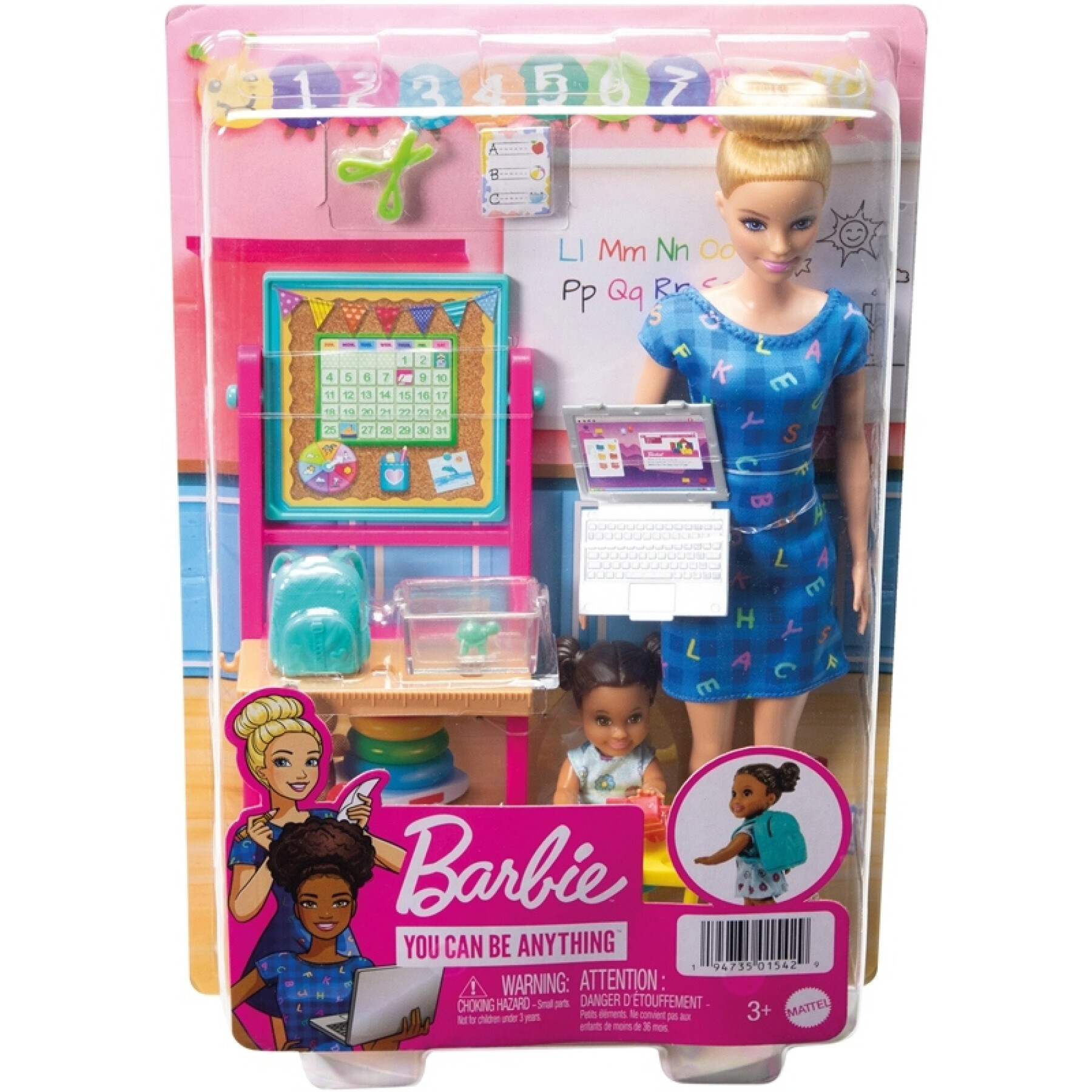 Poupée maîtresse école Mattel France Barbie