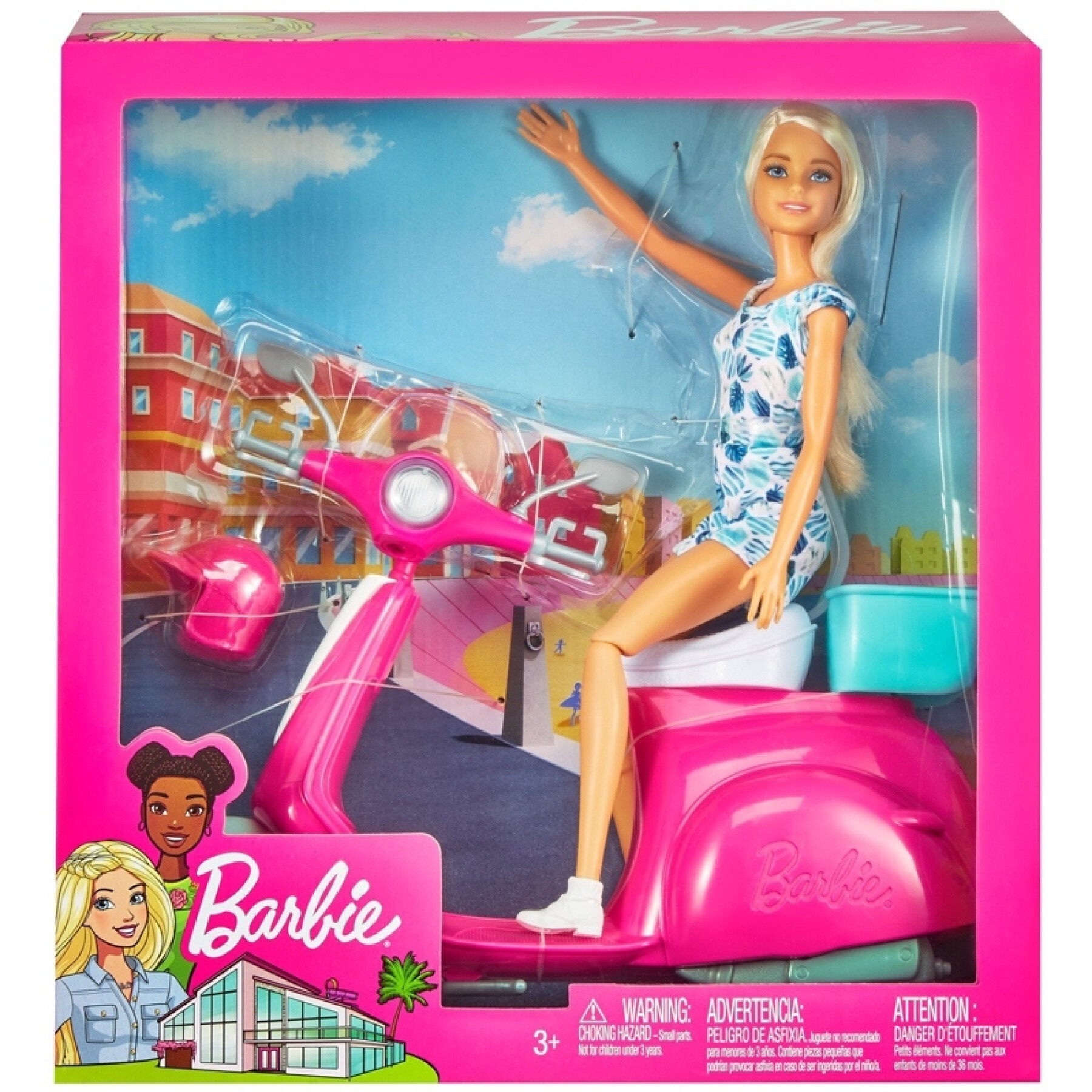 Poupée Barbie avec Scooter Mattel France