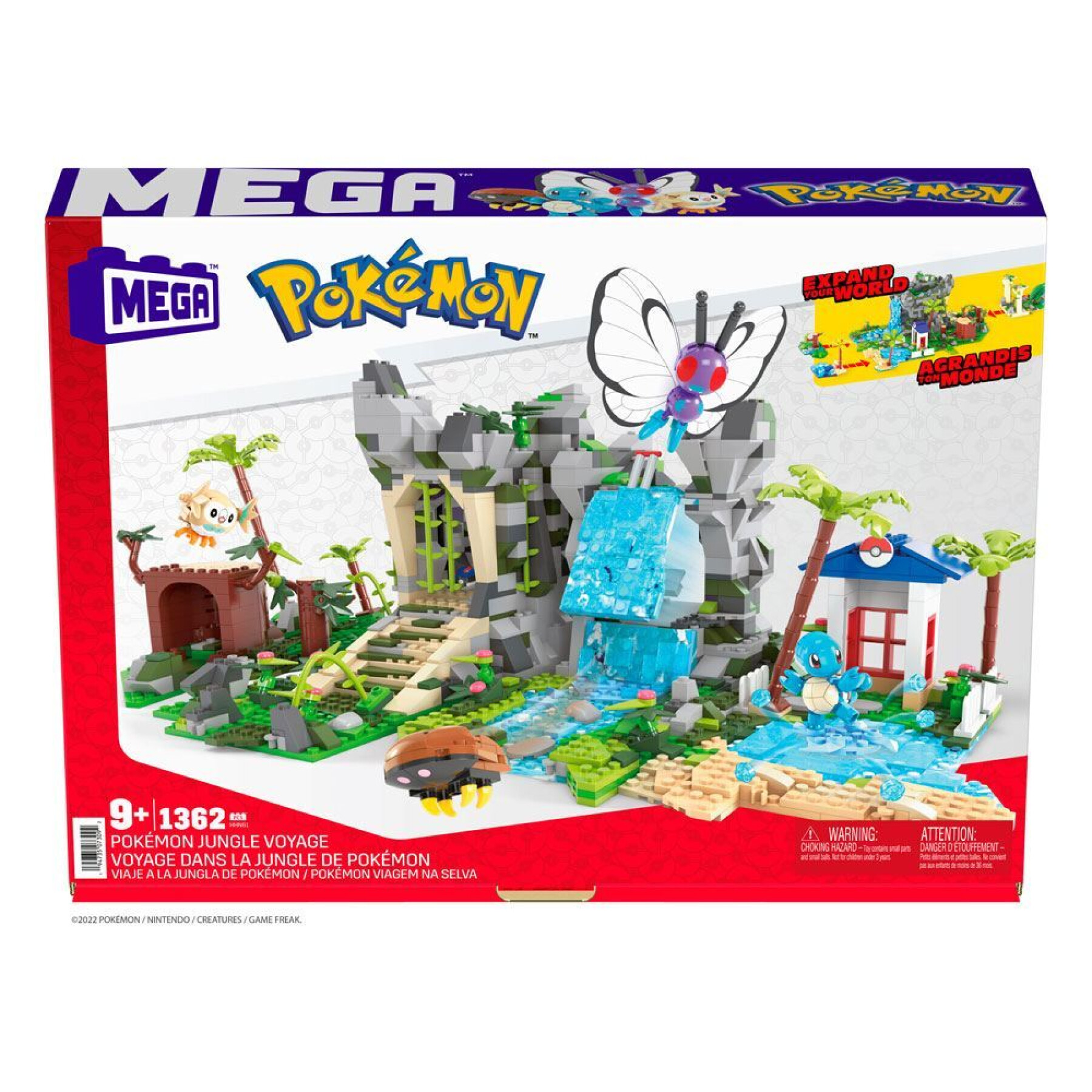 Jeux de construction Mattel Pokémon Mega Construx Pokémon Jungle