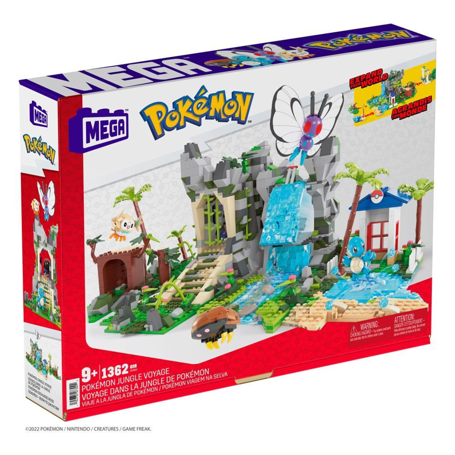 Jeux de construction Mattel Pokémon Mega Construx Pokémon Jungle
