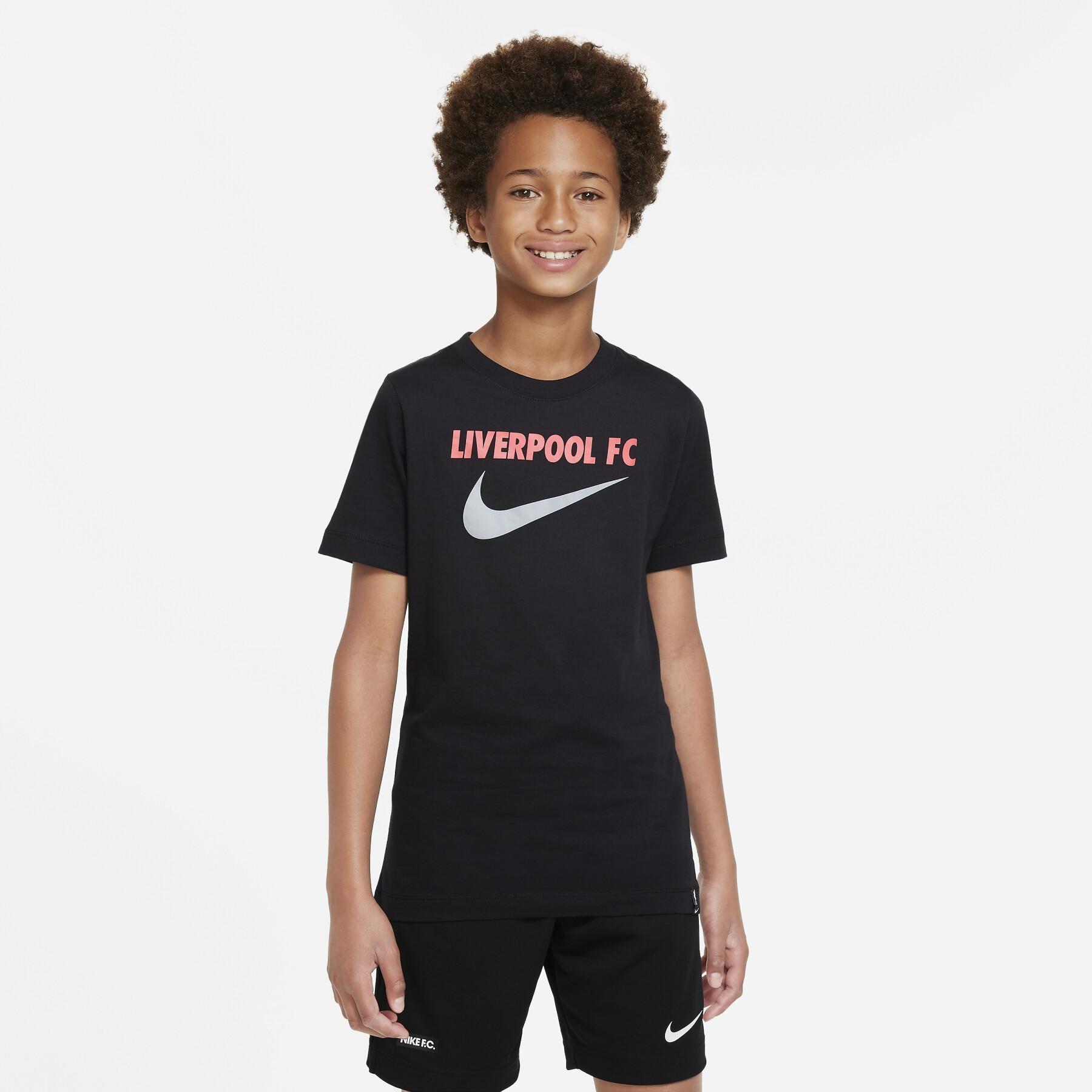 T-shirt Extérieur enfant Liverpool FC Swoosh 2022/23